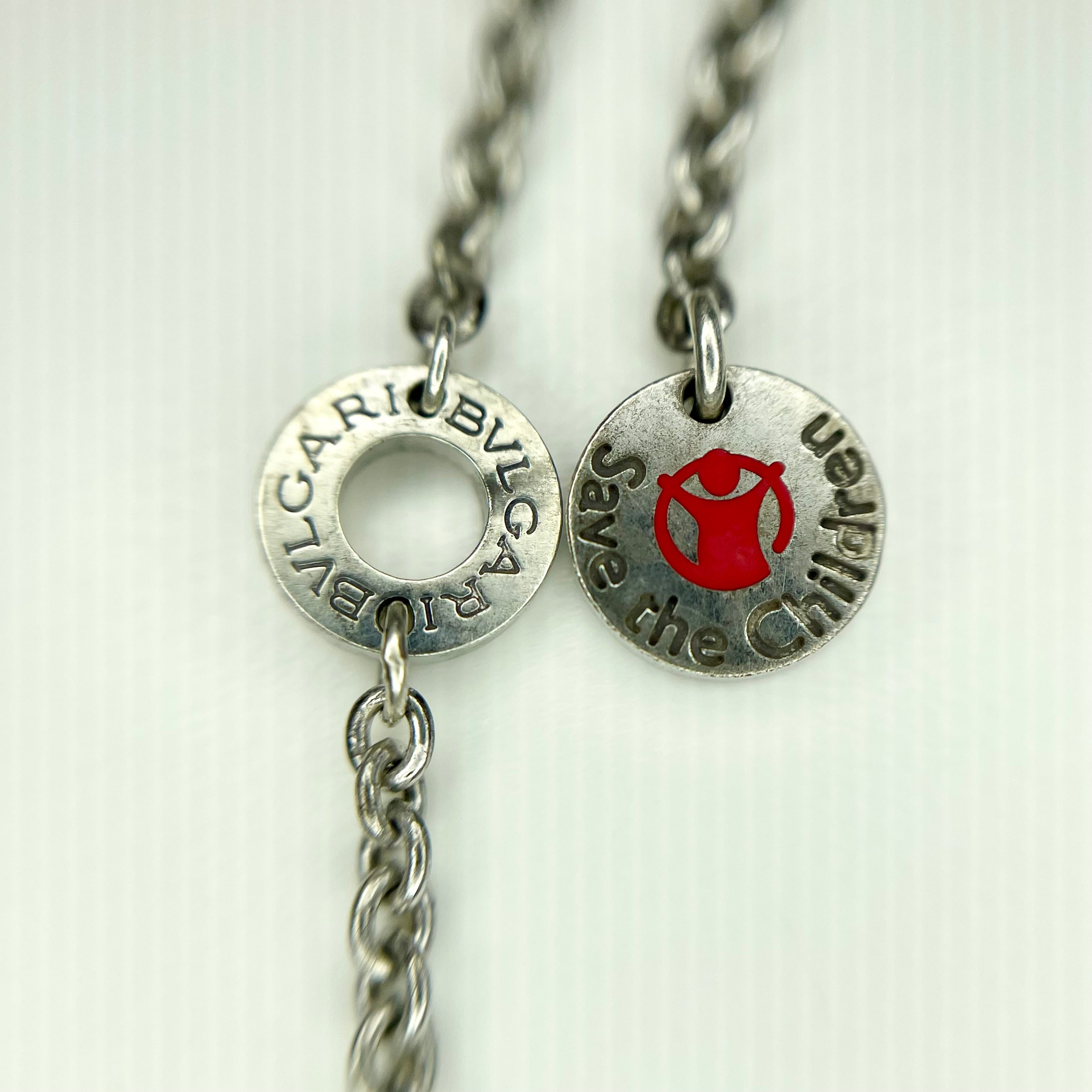 【送料無料】_BVLGARI_(ブルガリ)_ セーブ・ザ・チルドレン _ネックレス_中古品