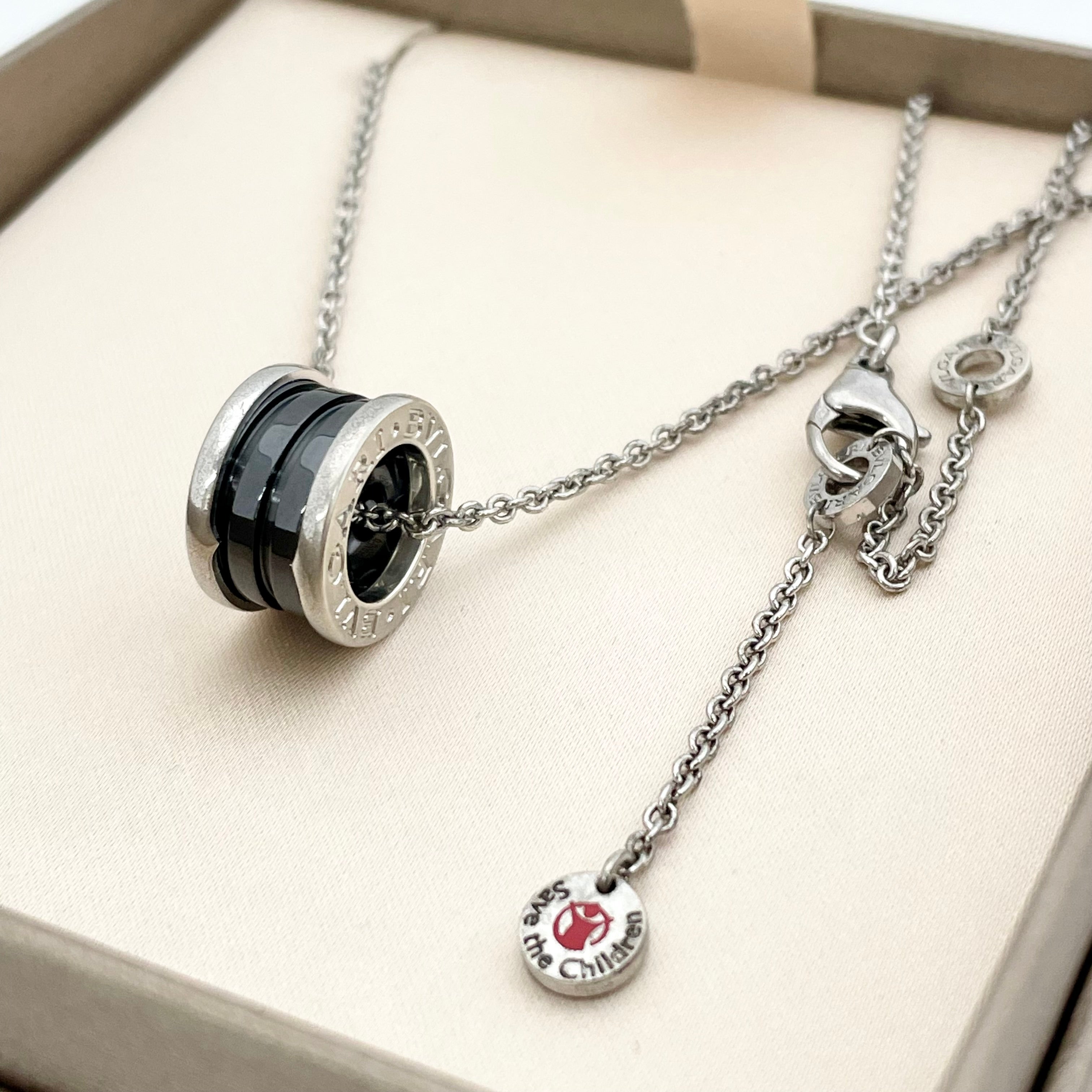 【送料無料】_BVLGARI_(ブルガリ)_ セーブ・ザ・チルドレン _ネックレス_中古品