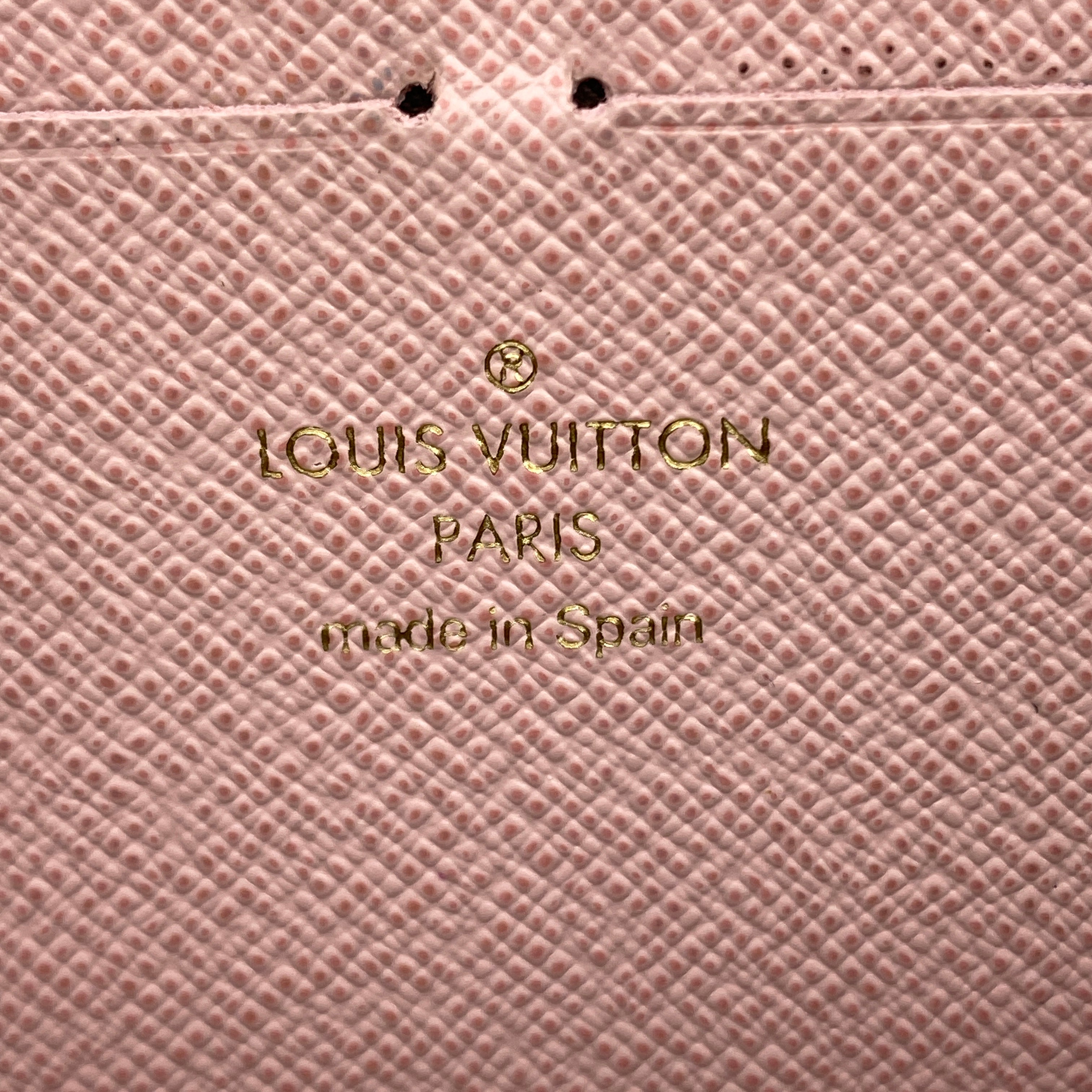 【送料無料】_ LOUIS VUITTON_(ルイヴィトン)_ポルトフォイユ・クレマンス _ローズバレリーヌ M61298 _中古品