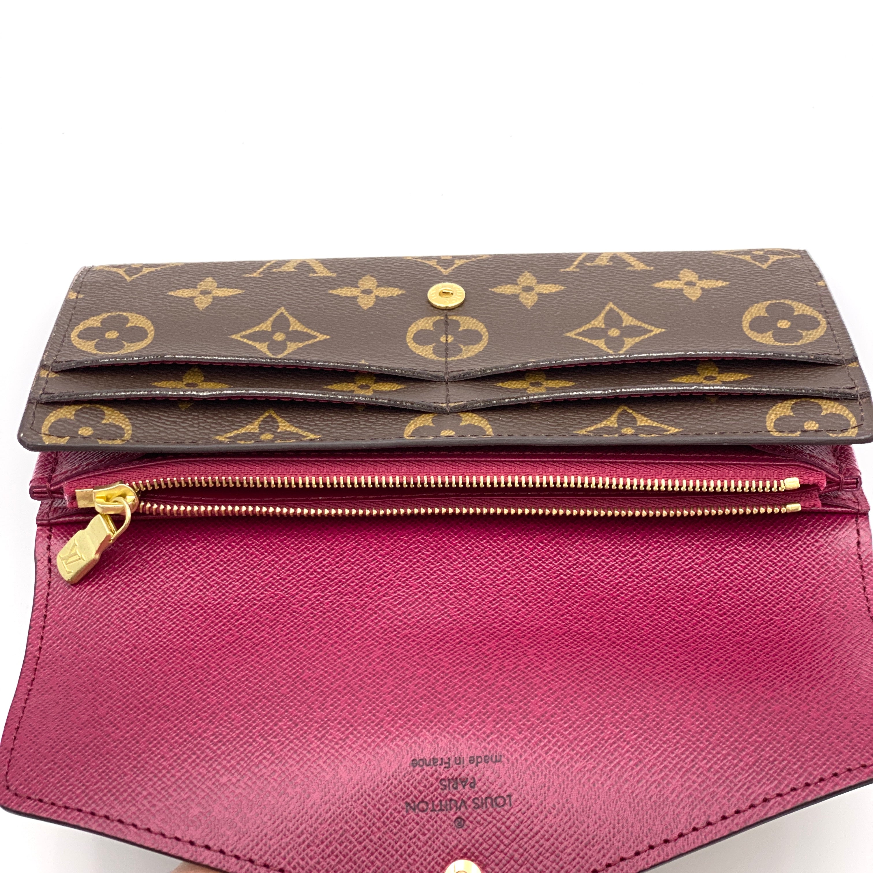 LOUIS VUITTON_(ルイヴィトン)_ポルトフォイユ・サラ _フューシャ M62234 _未使用品