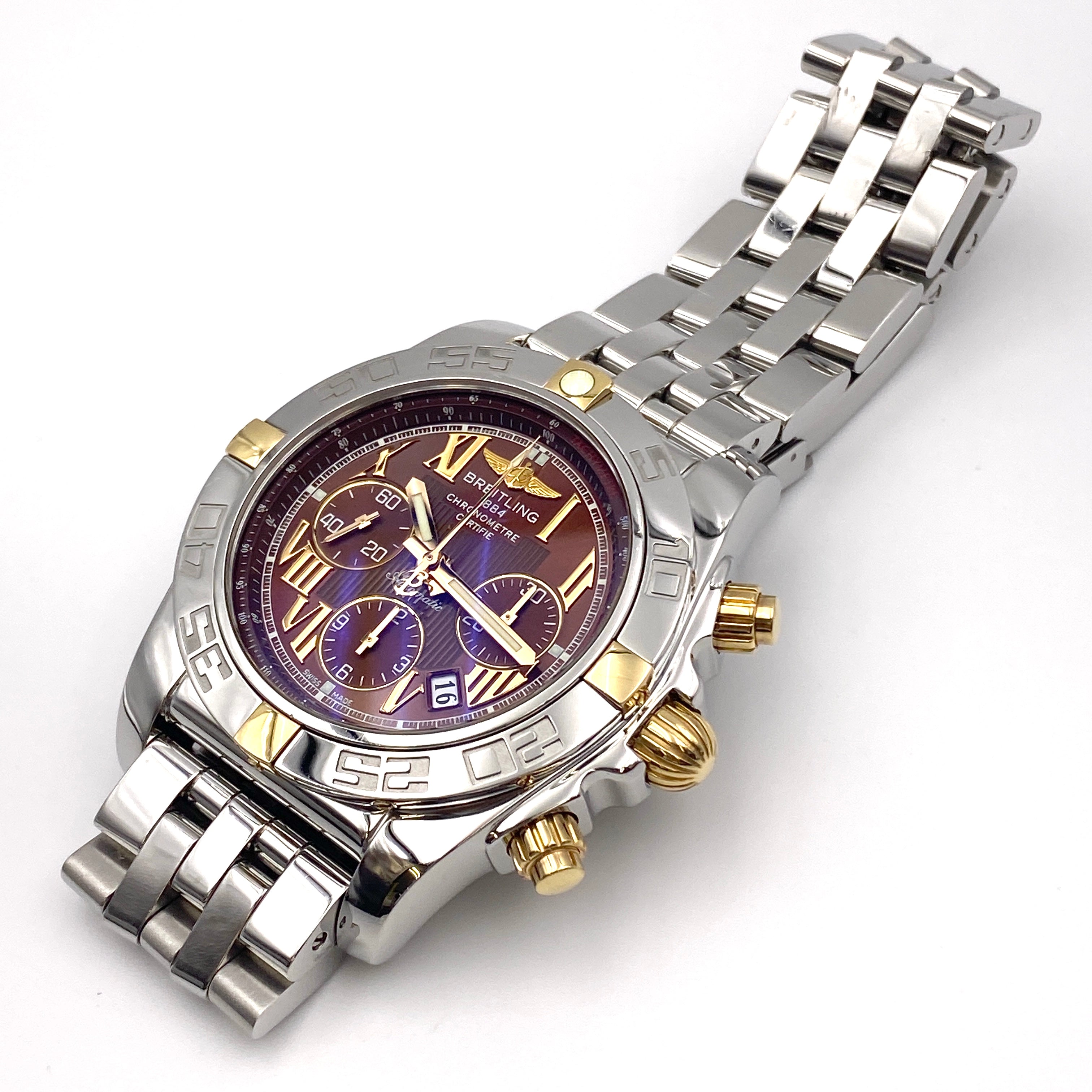 【送料無料】_ BREITLING_(ブライトリング)_クロノマット44_ IB011012/Q567/375A _中古品