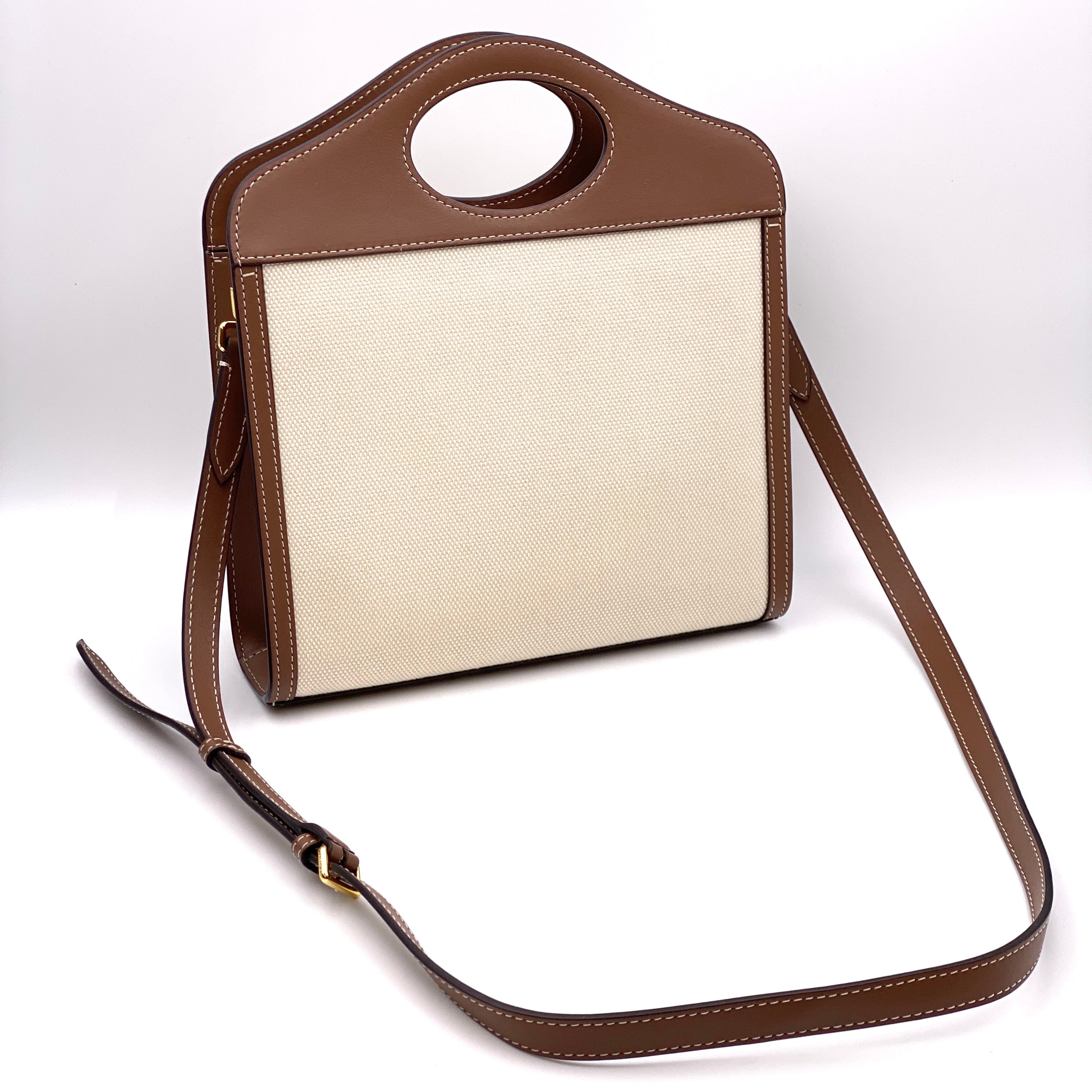 【送料無料】_ BURBERRY_(バーバリー)_ミニポケットバッグ_ 8039361 2WAY _中古品