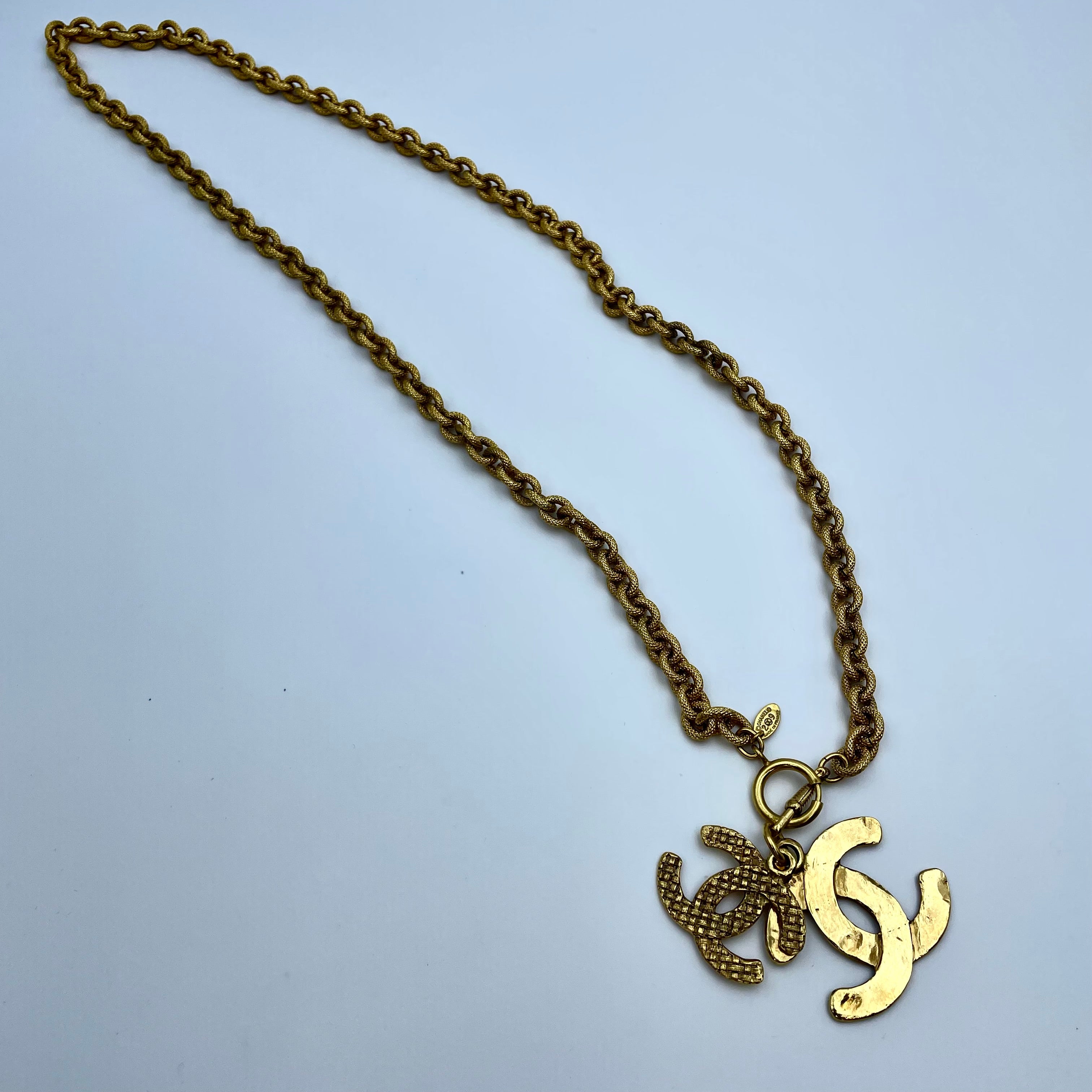 CHANEL_(シャネル)_ロングネックレス _ココマーク _ゴールドアクセサリー_中古品