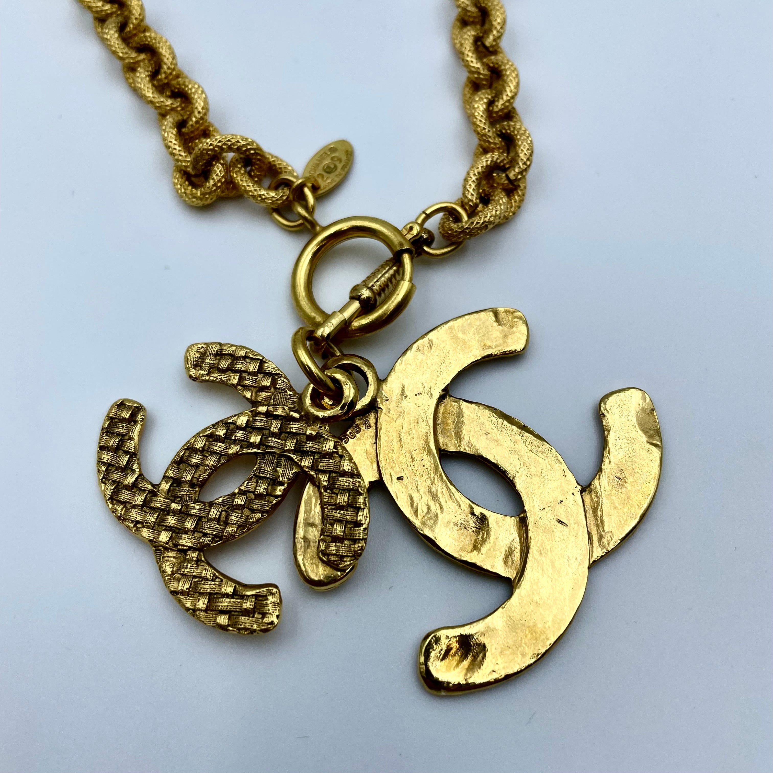 CHANEL_(シャネル)_ロングネックレス _ココマーク _ゴールドアクセサリー_中古品