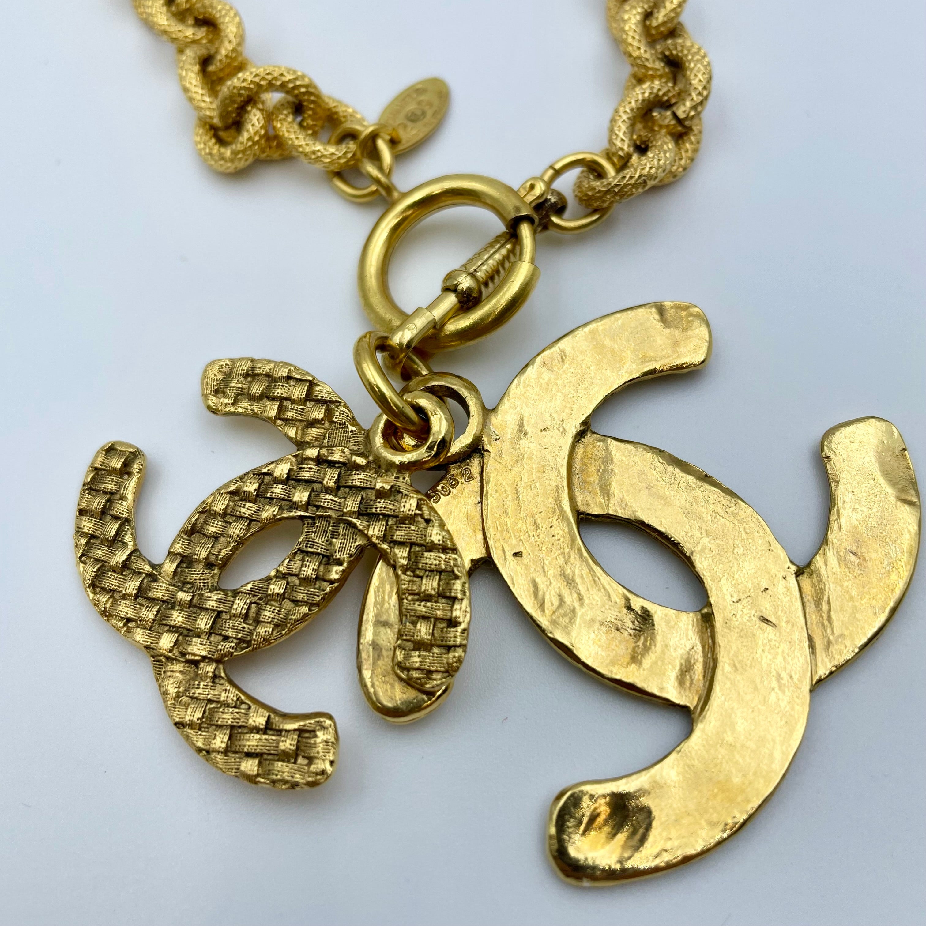 CHANEL_(シャネル)_ロングネックレス _ココマーク _ゴールドアクセサリー_中古品