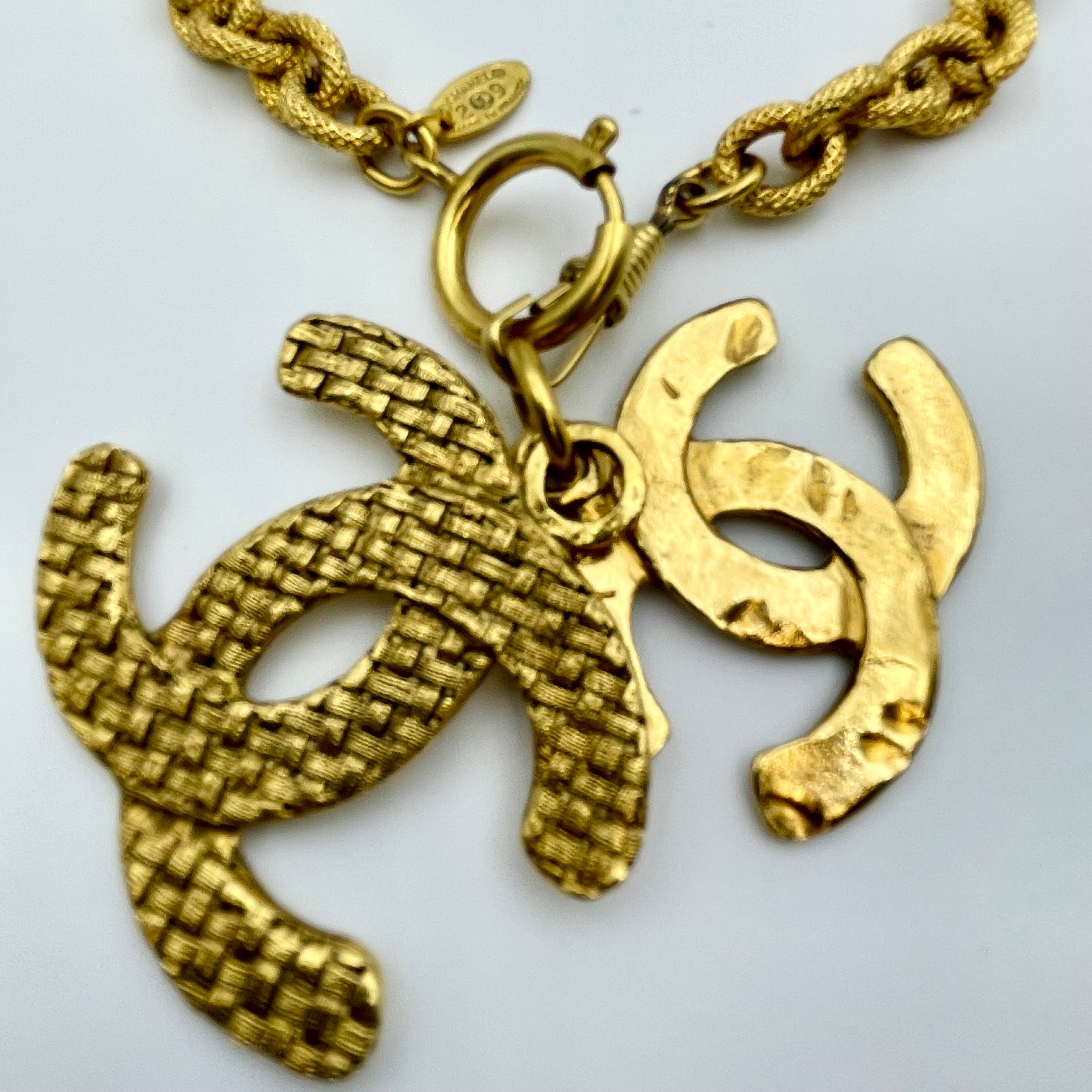 CHANEL_(シャネル)_ロングネックレス _ココマーク _ゴールドアクセサリー_中古品