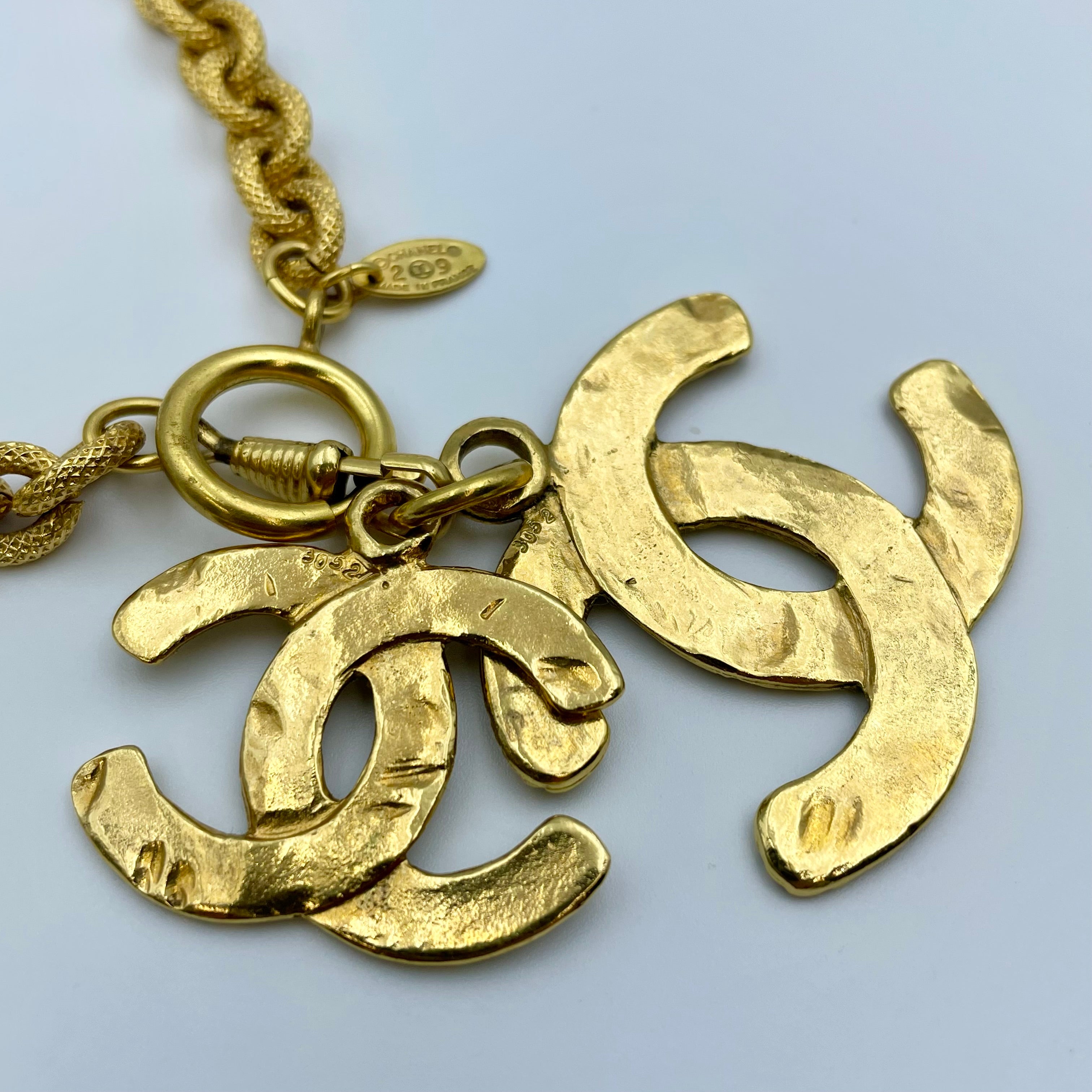 CHANEL_(シャネル)_ロングネックレス _ココマーク _ゴールドアクセサリー_中古品