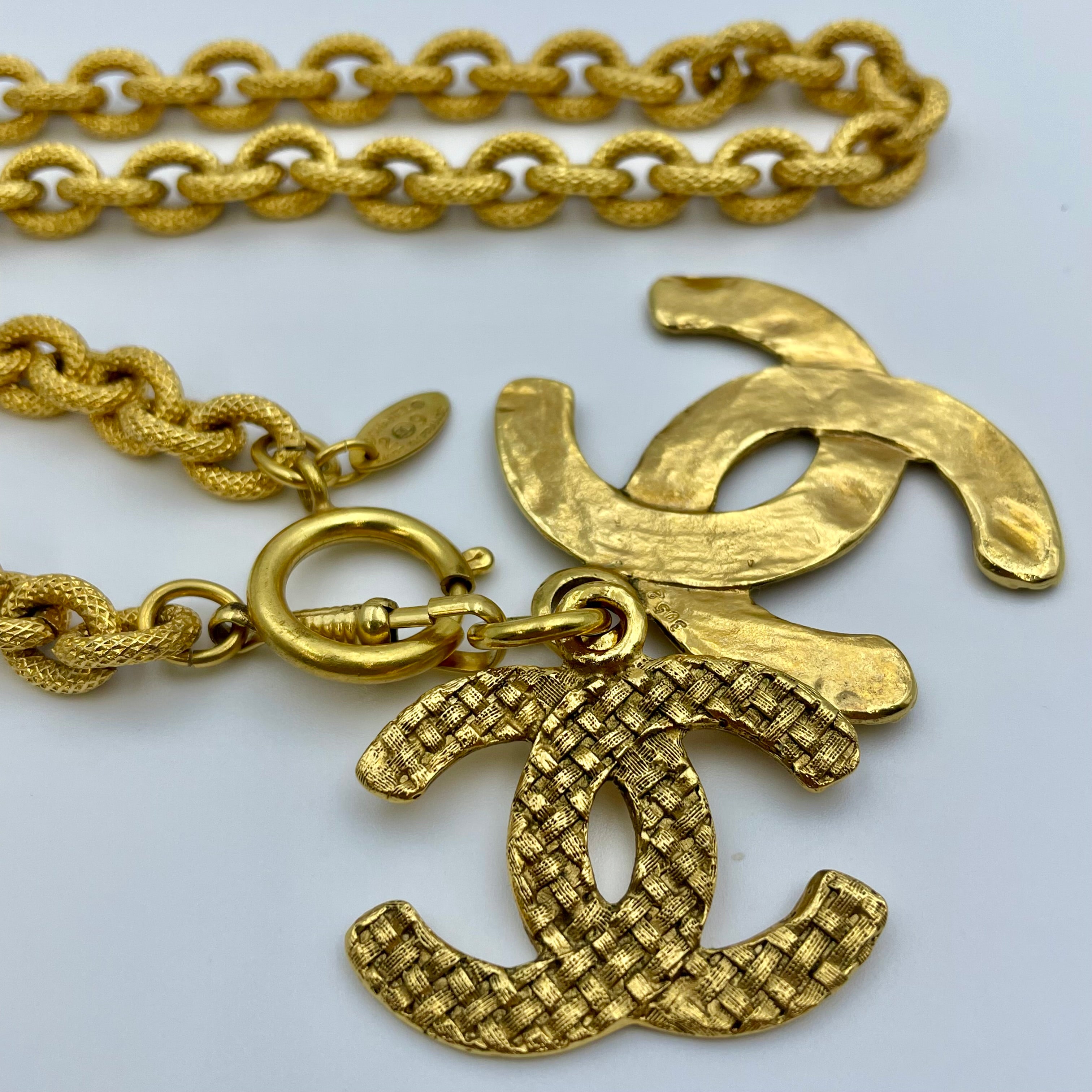 CHANEL_(シャネル)_ロングネックレス _ココマーク _ゴールドアクセサリー_中古品