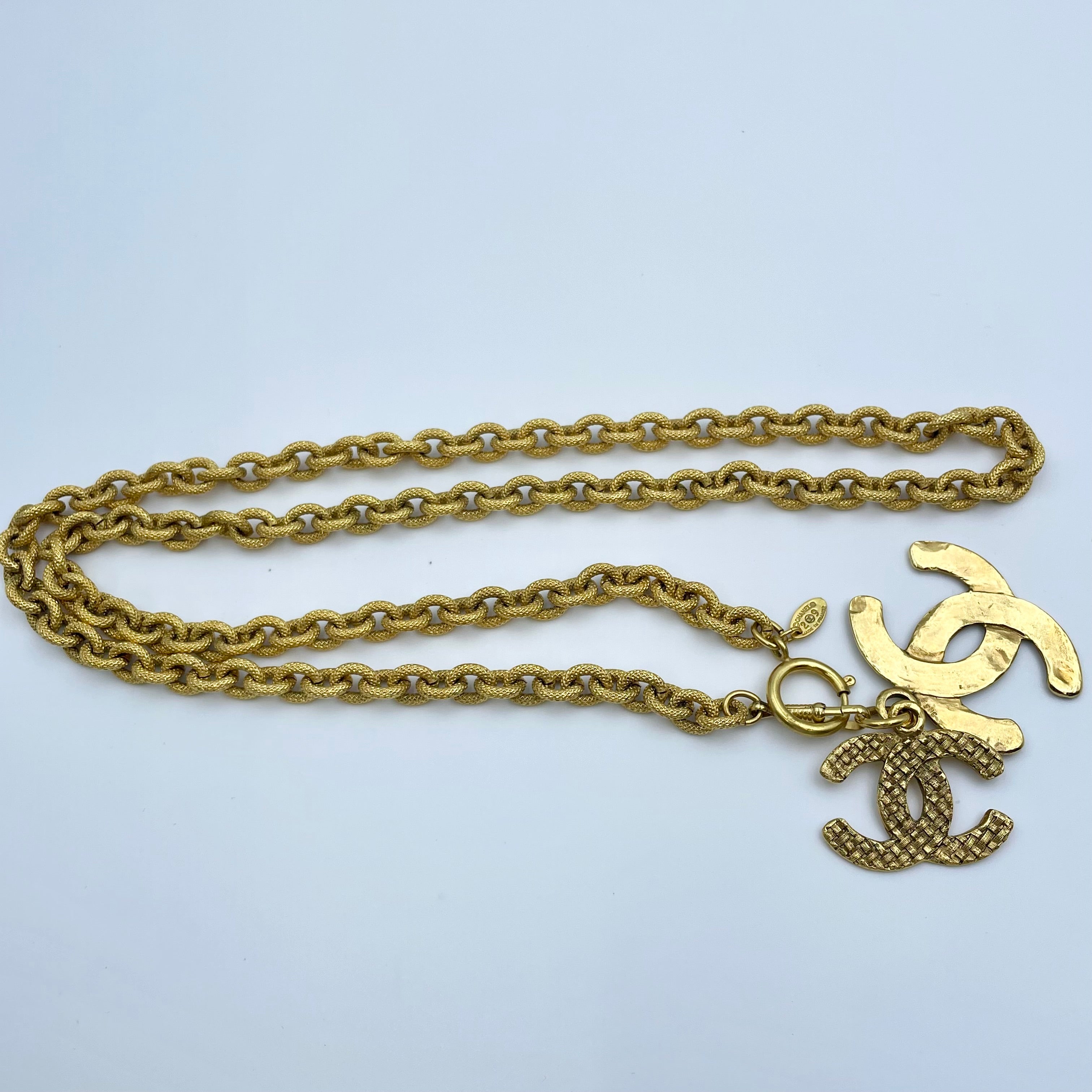 CHANEL_(シャネル)_ロングネックレス _ココマーク _ゴールドアクセサリー_中古品