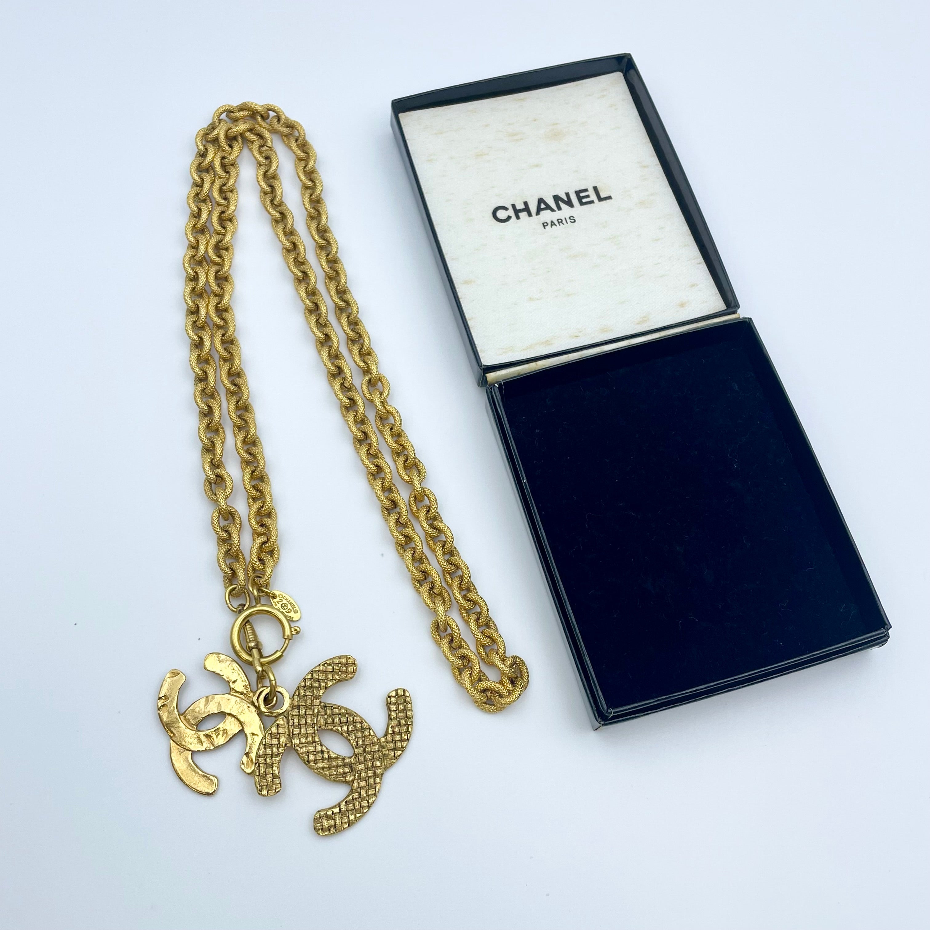 CHANEL_(シャネル)_ロングネックレス _ココマーク _ゴールドアクセサリー_中古品