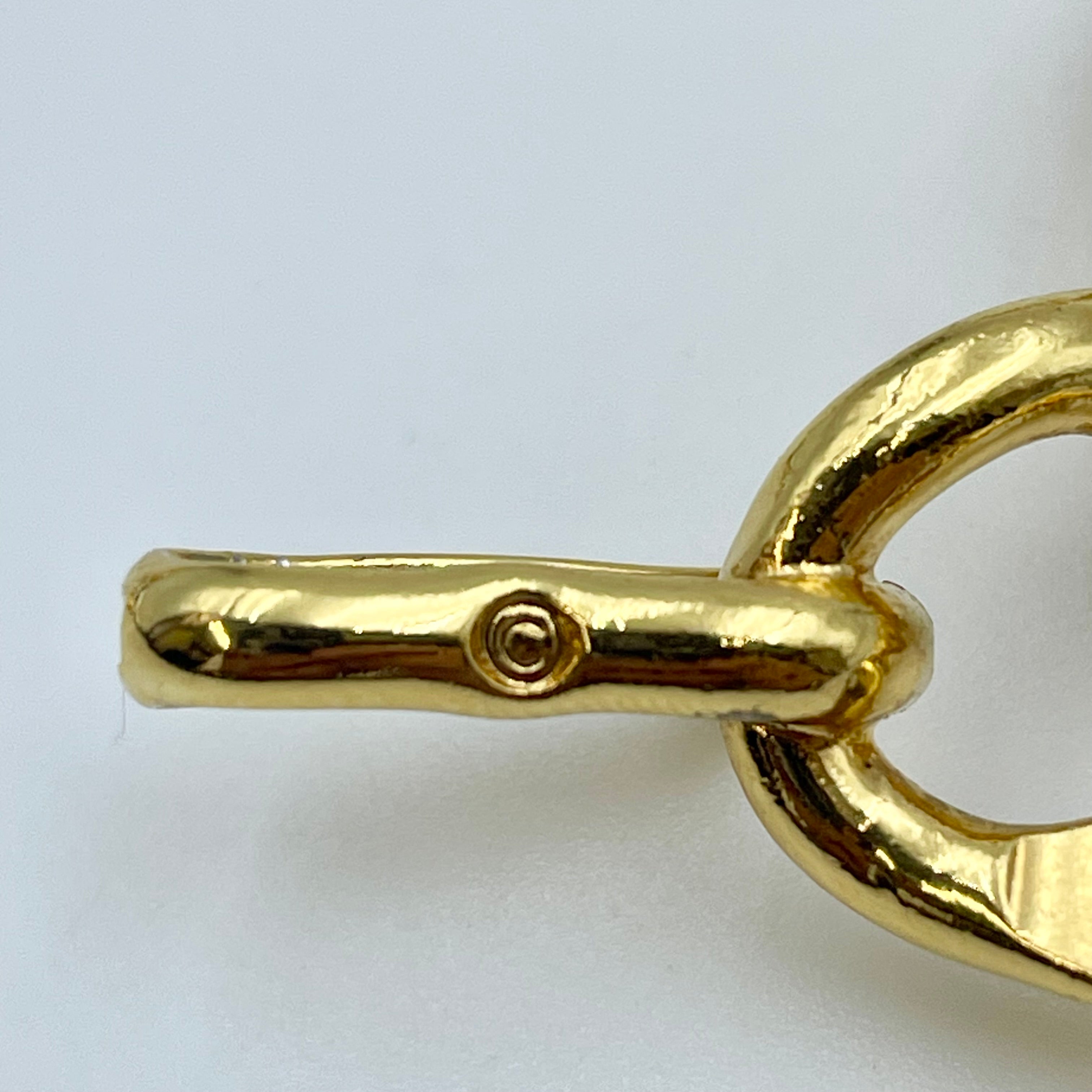 CHANEL_(シャネル)_コインモチーフ_ ゴールドメタルチェーンベルト_ 中古品