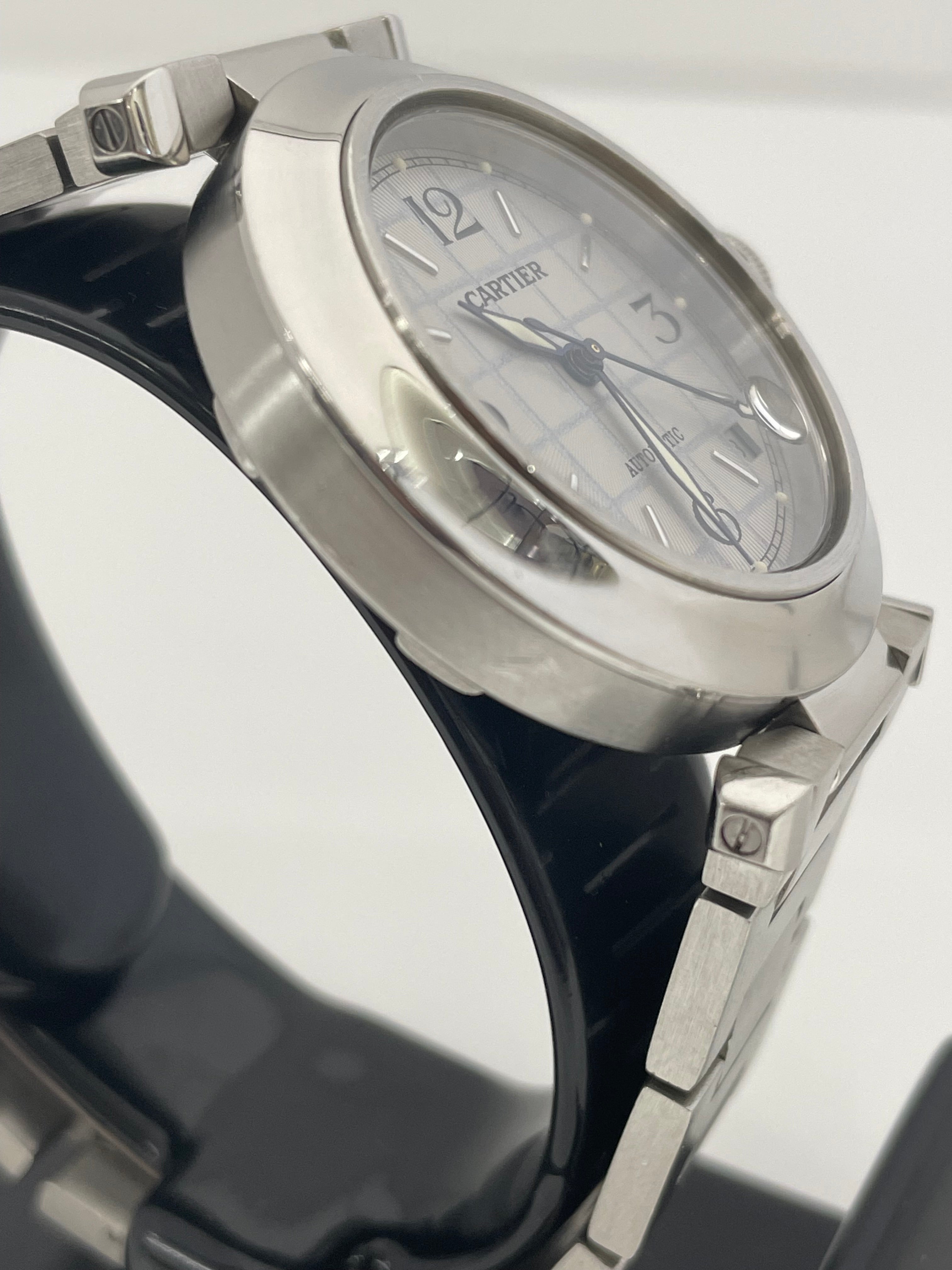 【送料無料】_ Cartier_(カルティエ)_パシャC _ステンレススチール2324_ユニセックス自動巻_中古品