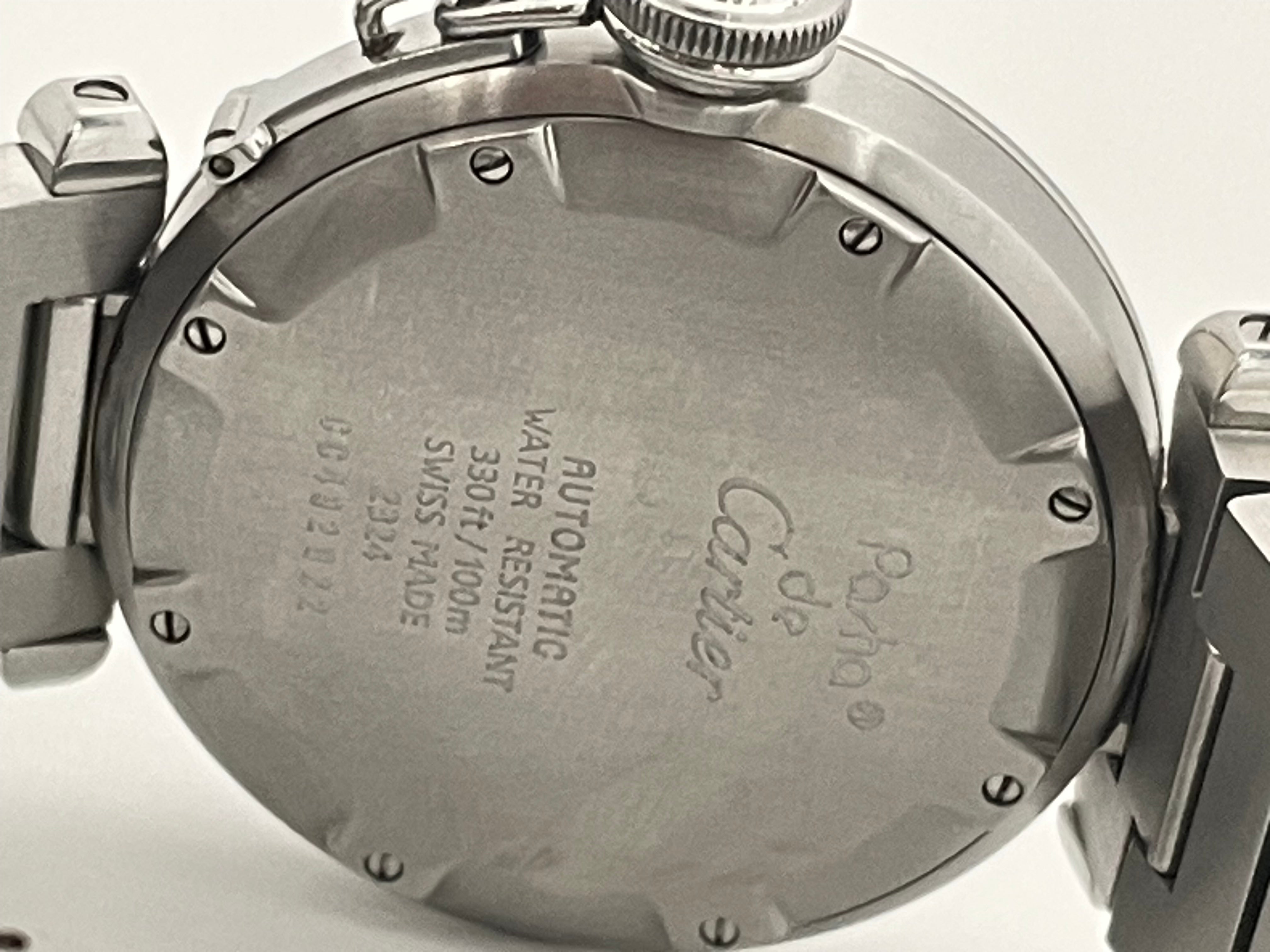 【送料無料】_ Cartier_(カルティエ)_パシャC _ステンレススチール2324_ユニセックス自動巻_中古品