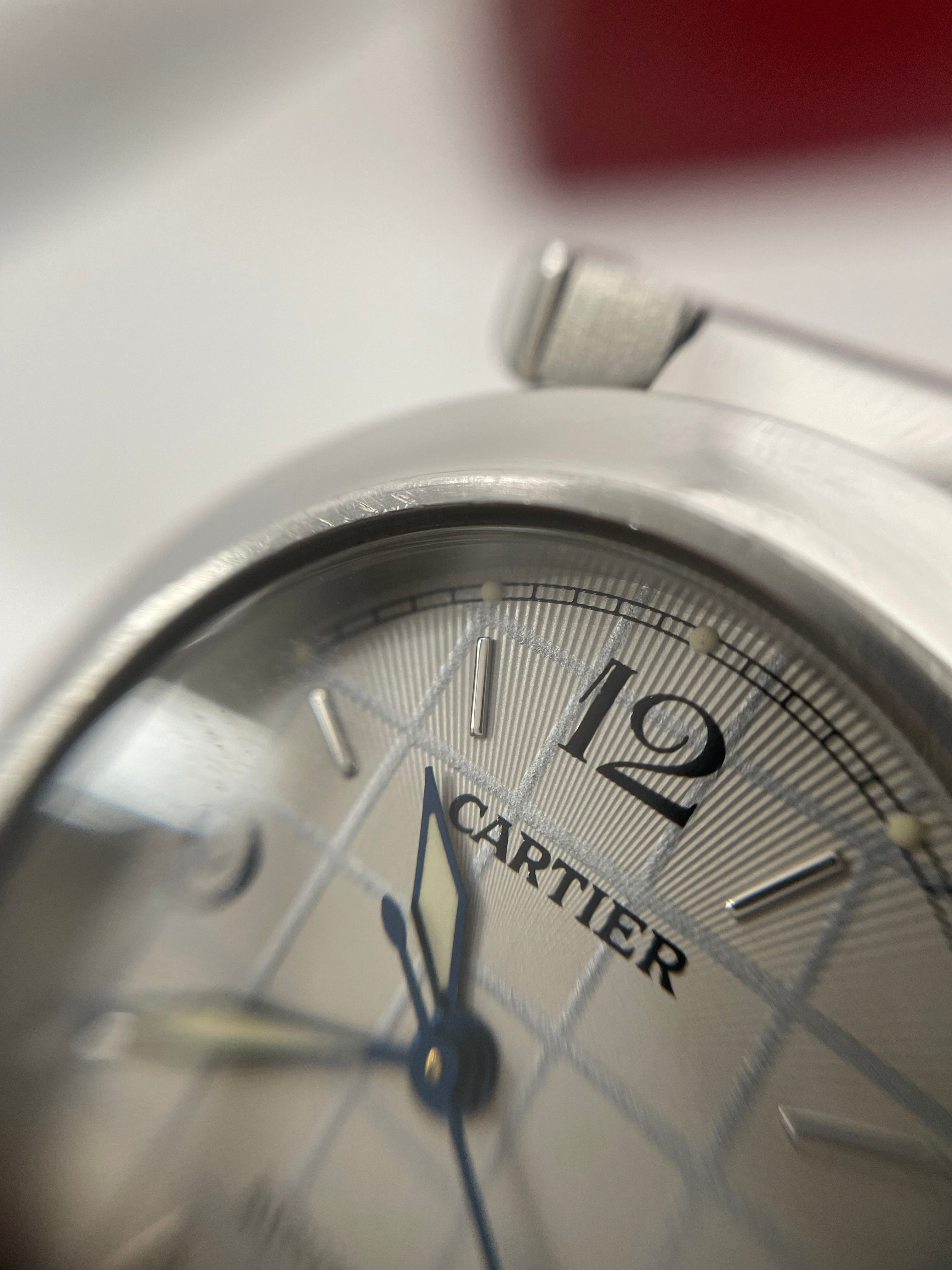 【送料無料】_ Cartier_(カルティエ)_パシャC _ステンレススチール2324_ユニセックス自動巻_中古品