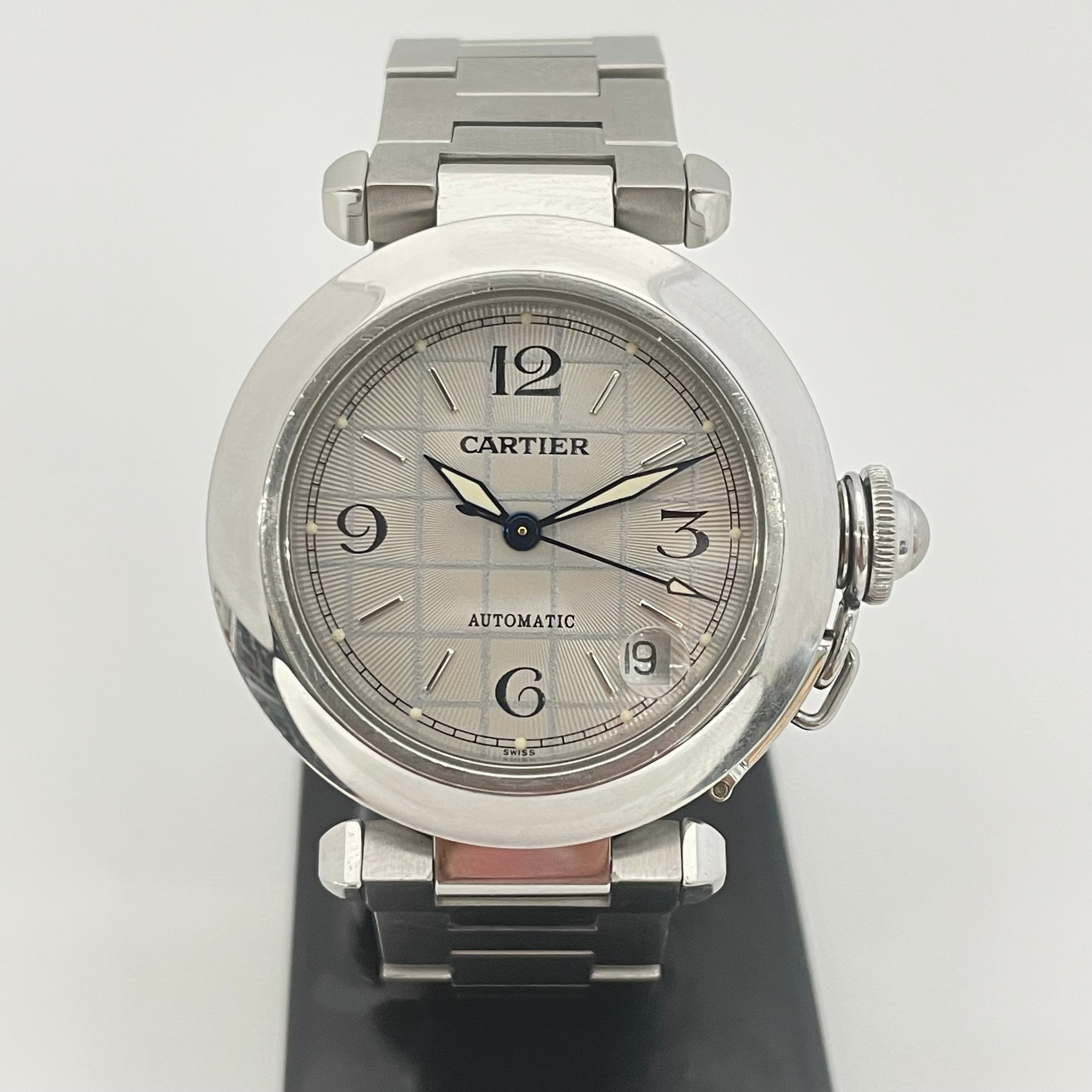 【送料無料】_ Cartier_(カルティエ)_パシャC _ステンレススチール2324_ユニセックス自動巻_中古品