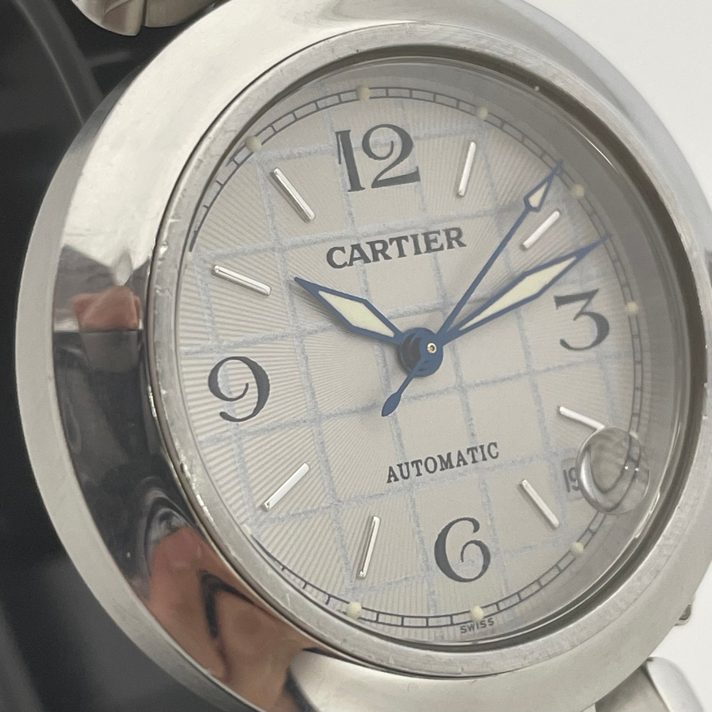 【送料無料】_ Cartier_(カルティエ)_パシャC _ステンレススチール2324_ユニセックス自動巻_中古品