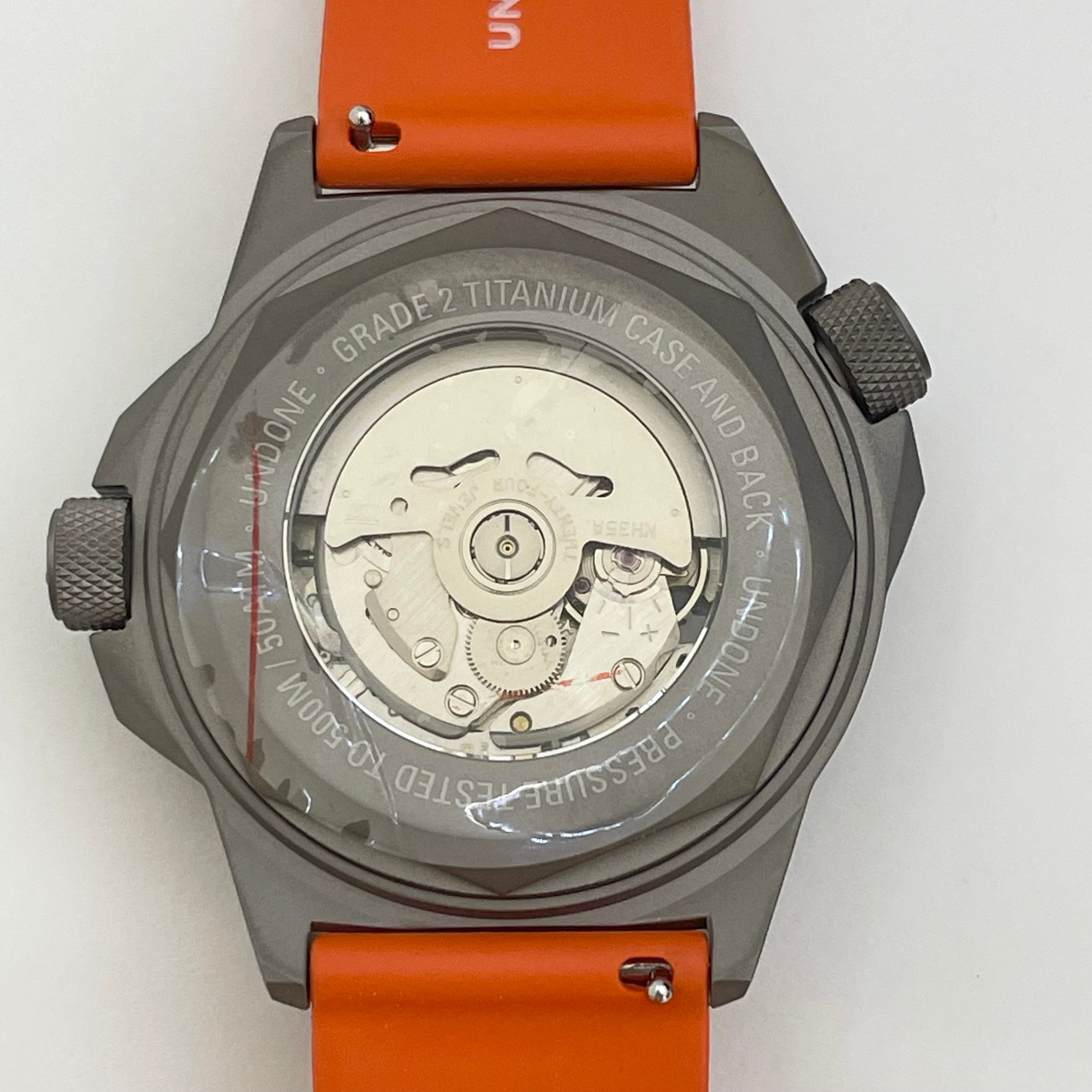 【送料無料】_ UNDONE_(アンダーン)_AQUADEEP SIGNAL ORANGE_未使用品