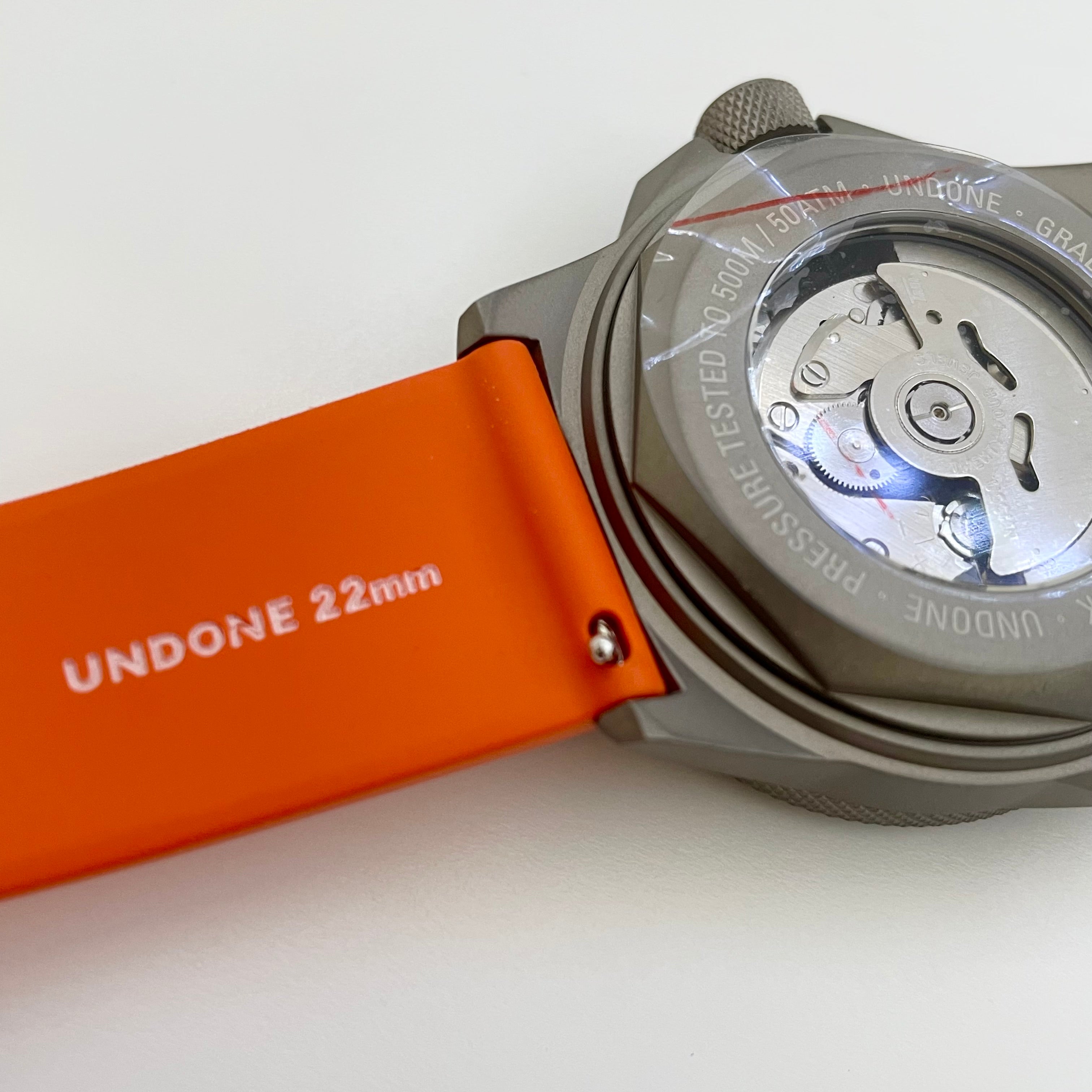 【送料無料】_ UNDONE_(アンダーン)_AQUADEEP SIGNAL ORANGE_未使用品