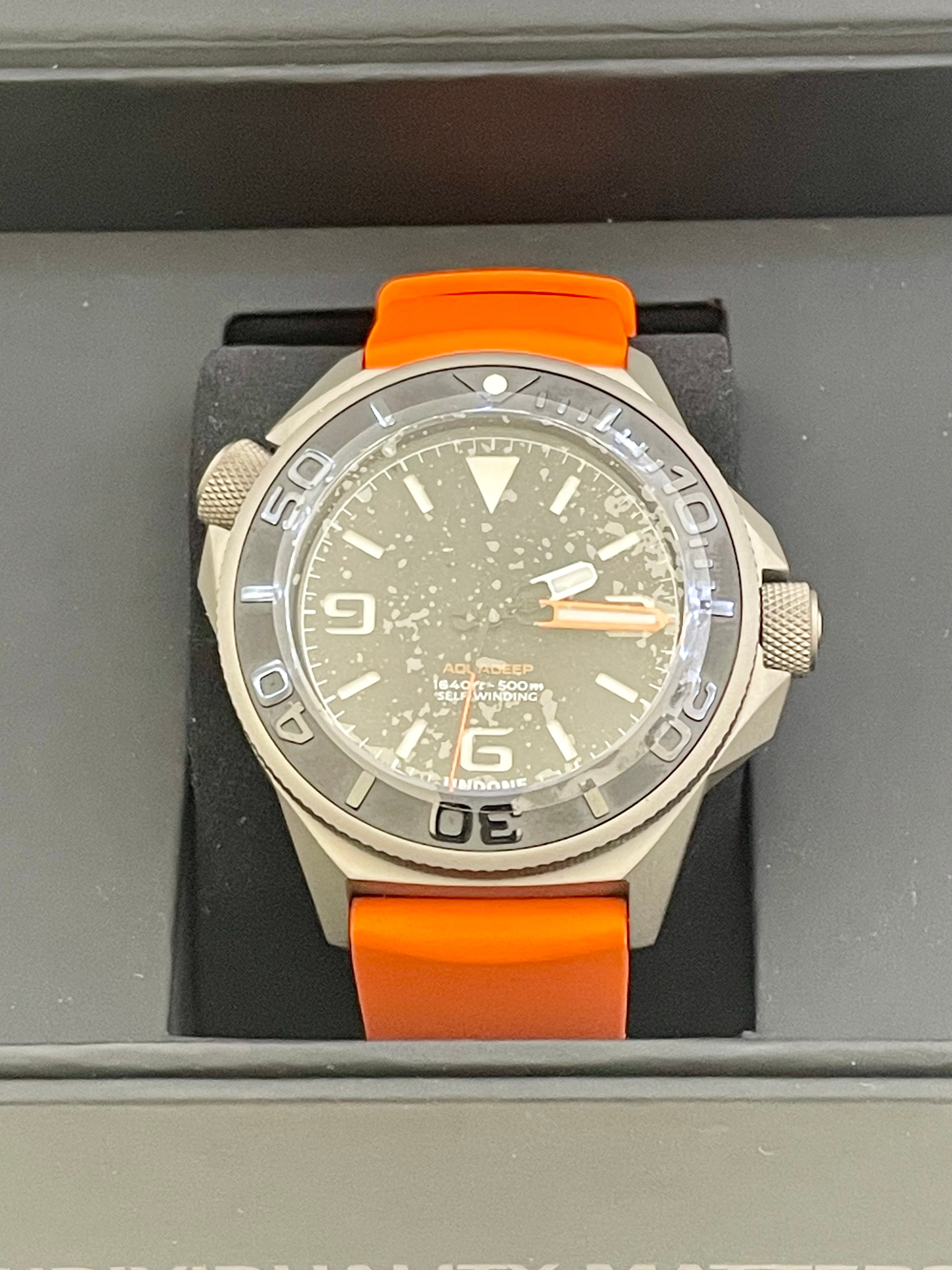 【送料無料】_ UNDONE_(アンダーン)_AQUADEEP SIGNAL ORANGE_未使用品