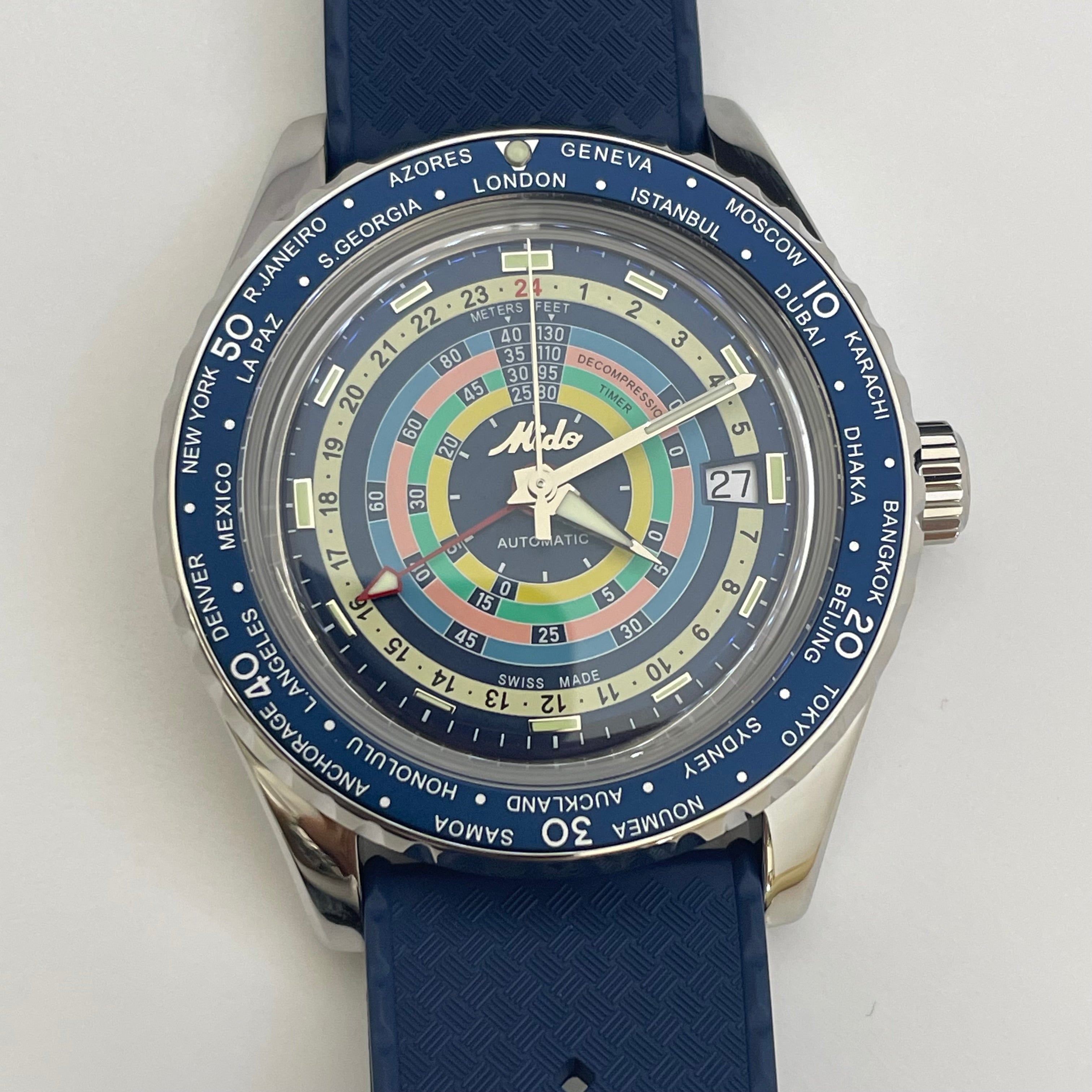 【送料無料】_ MIDO_(ミドー)_オーシャンスター デコンプレッション_M026.829.17.041.00_中古品