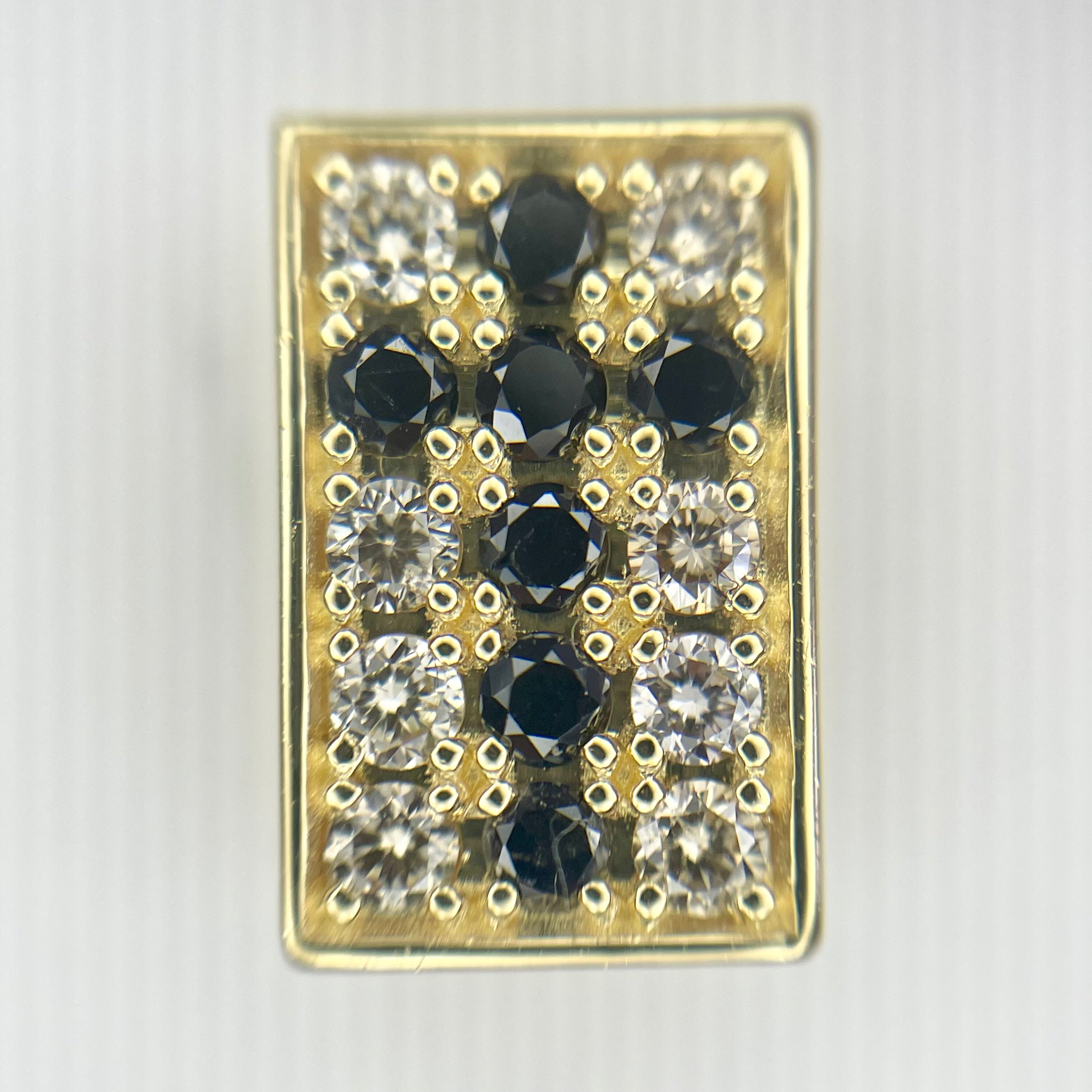 【送料無料】_ ノンブランド_ペンダントトップ_BD/FD0.3ct_K18(2.4g)_中古品