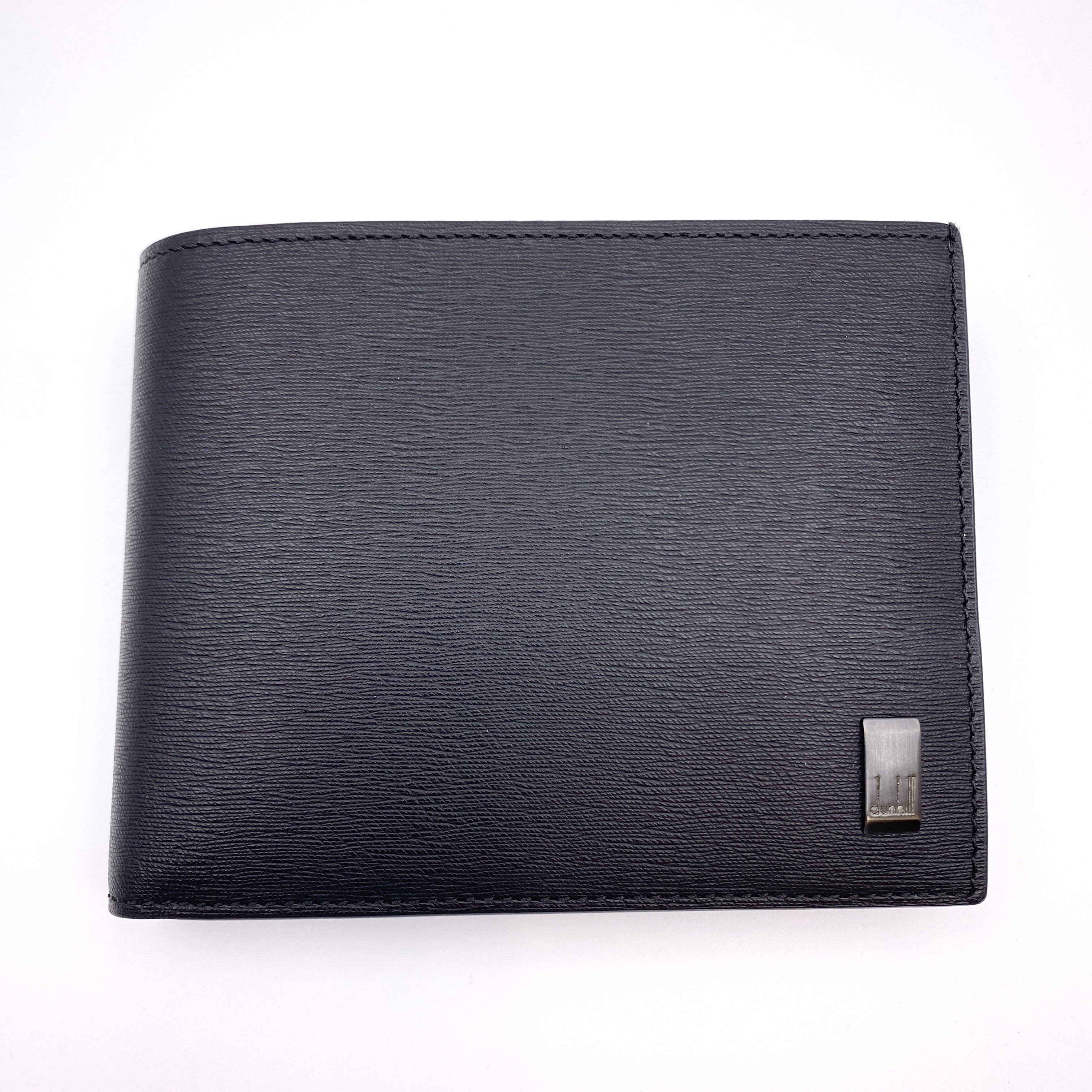 【送料無料】_ dunhill_(ダンヒル)_メンズ二つ折り財布 _ DU19F2F32SG _中古品