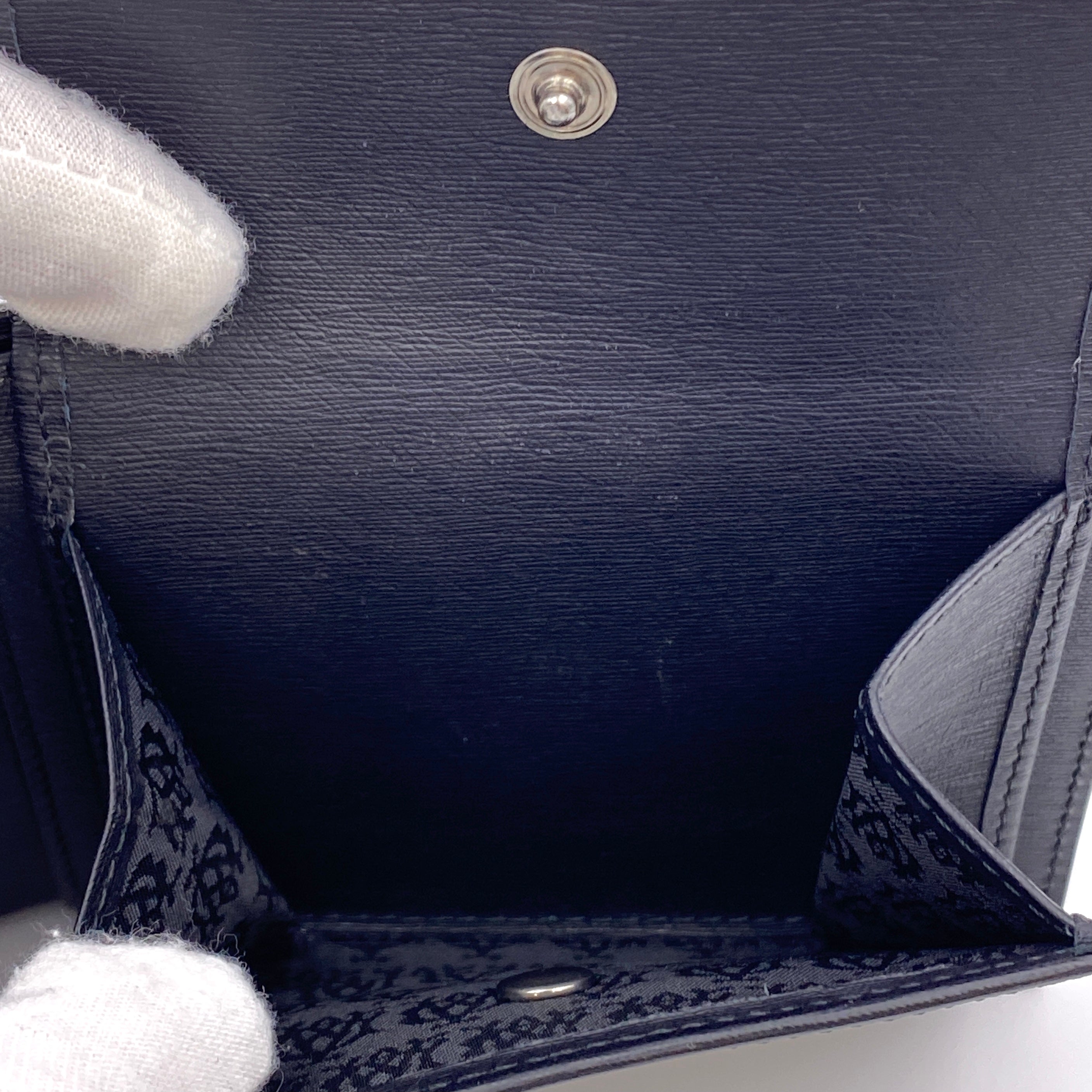 【送料無料】_ dunhill_(ダンヒル)_メンズ二つ折り財布 _ DU19F2F32SG _中古品