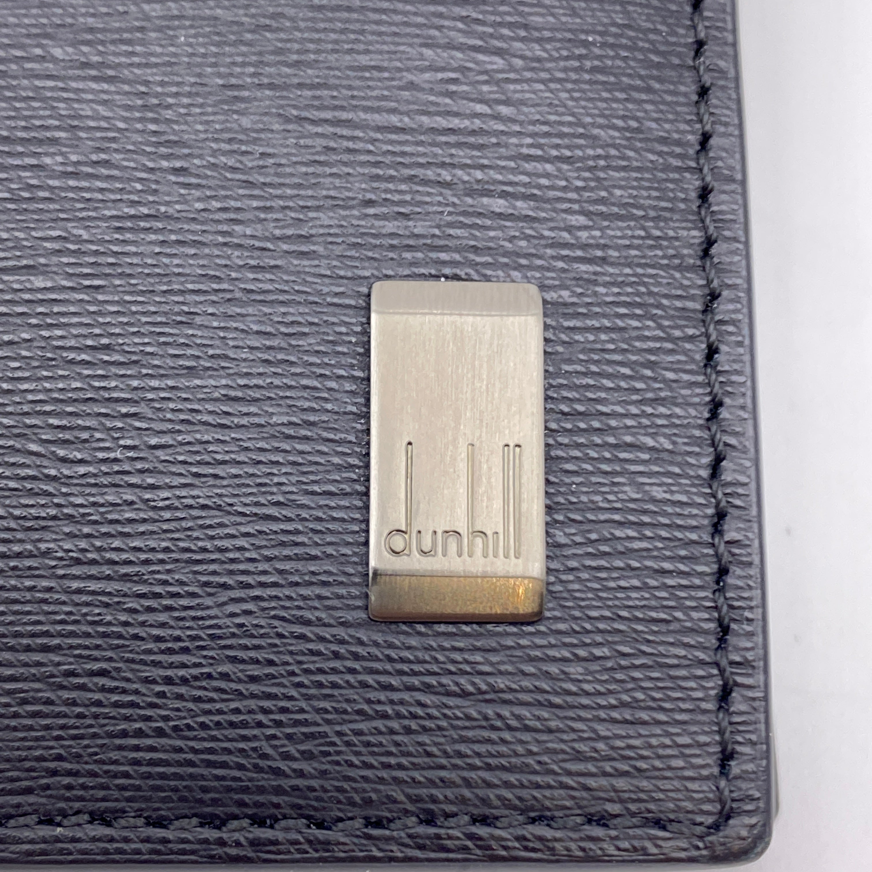 【送料無料】_ dunhill_(ダンヒル)_メンズ二つ折り財布 _ DU19F2F32SG _中古品