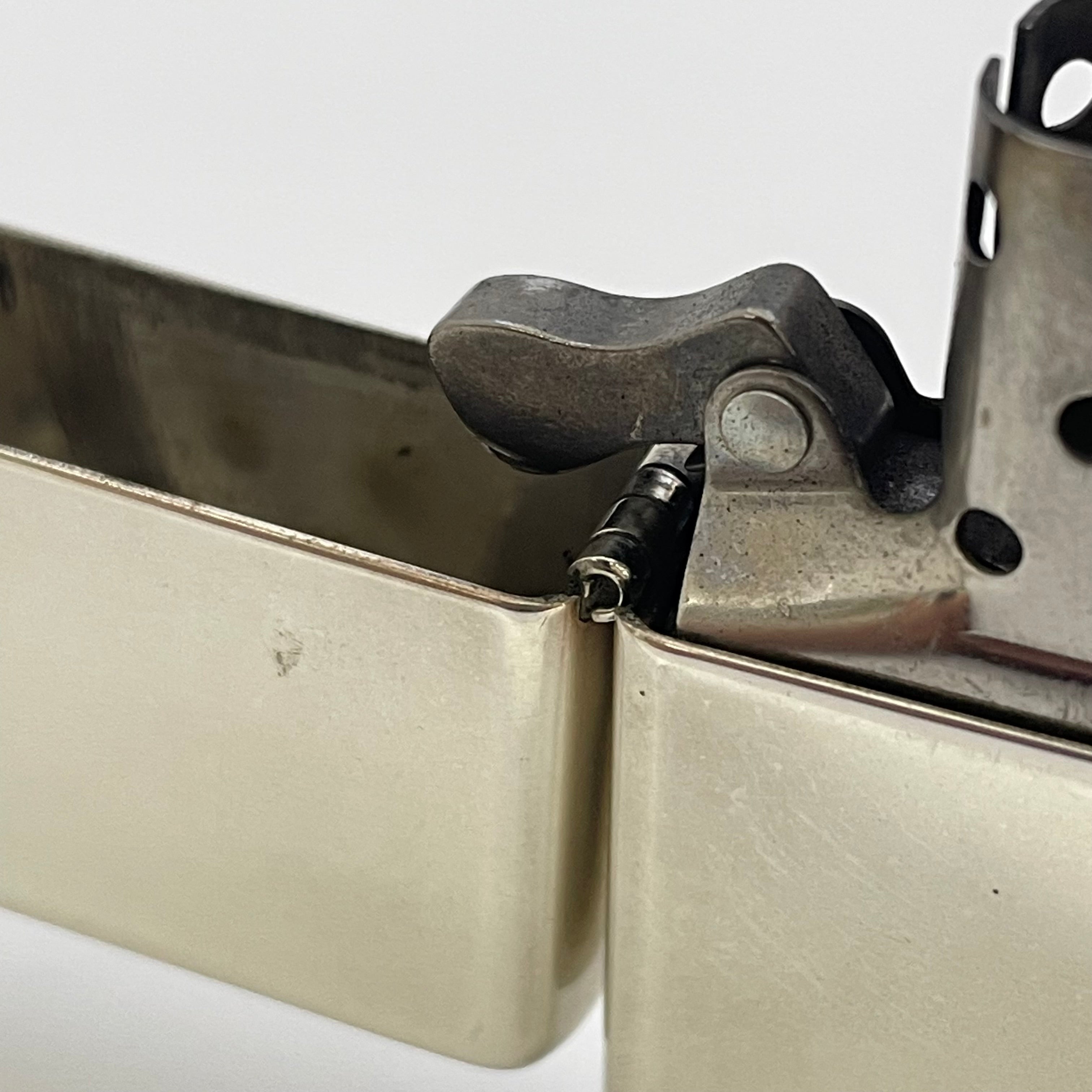 【送料無料】_ Zippo_(ジッポ)_オイルライター_STERLING SILVER無地2005_中古品