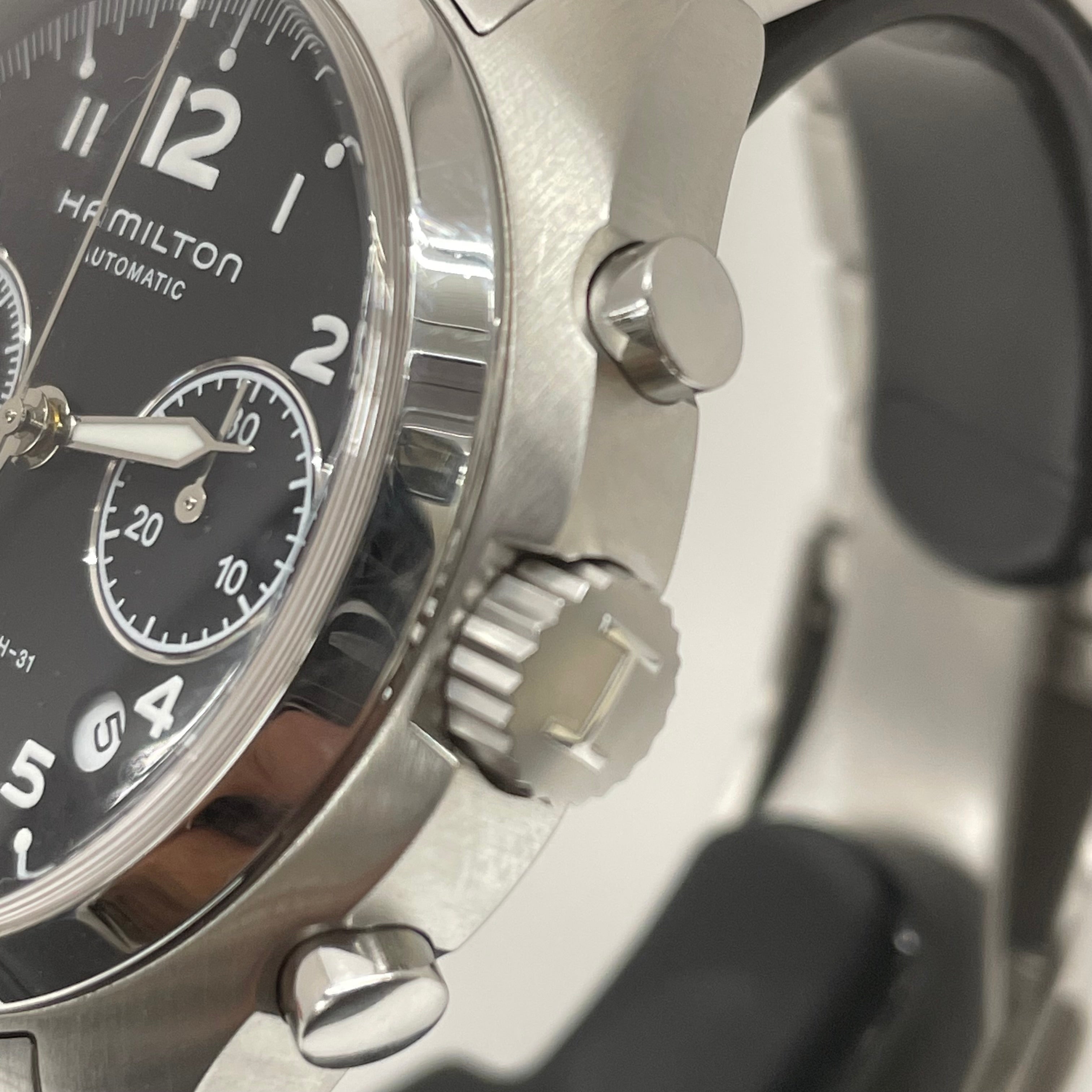 【送料無料】_ HAMILTON_(ハミルトン)_カーキ アビエーション _PILOT PIONEER AUTO CHRONO _H76416135_中古品