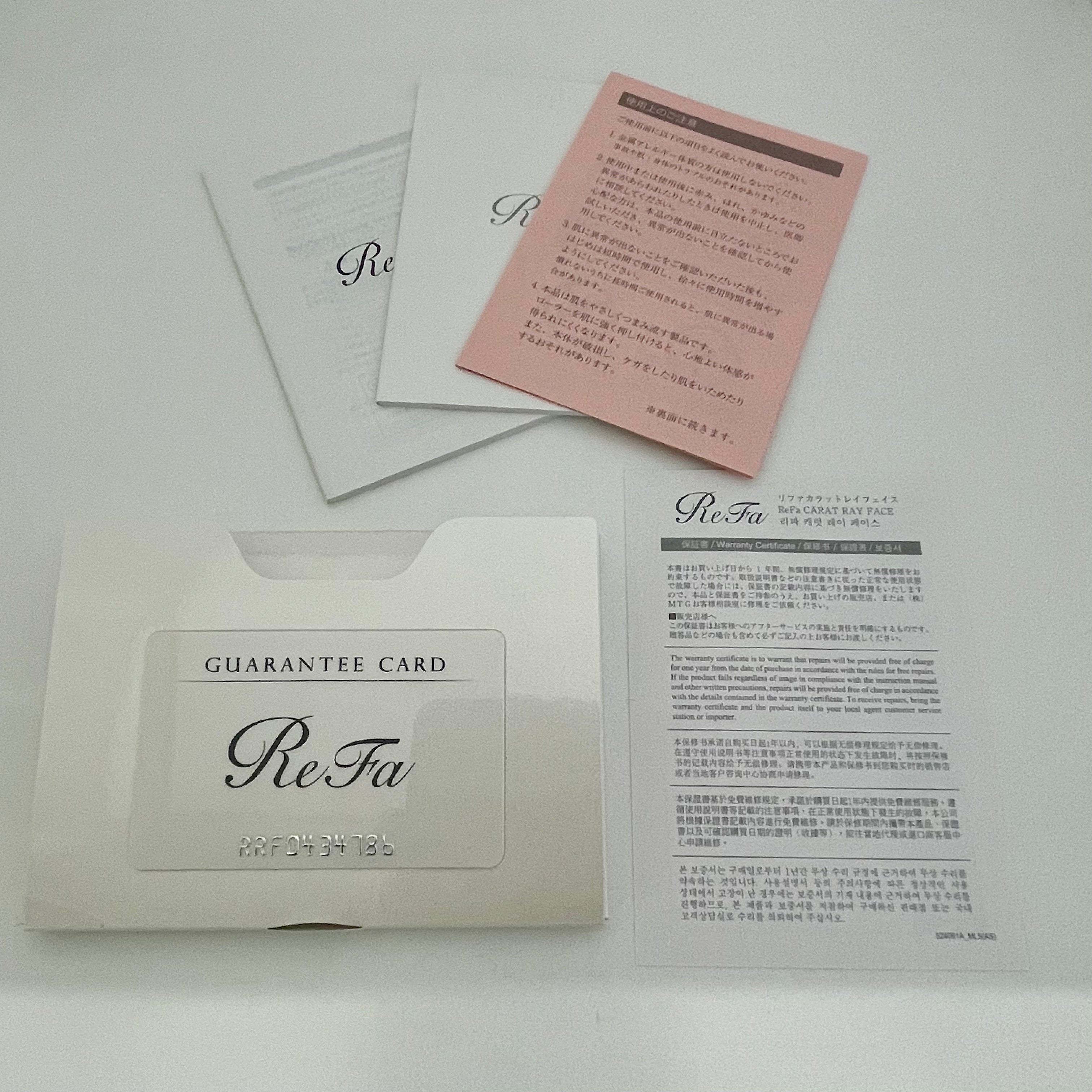 【送料無料】_ReFa _(リファ)_ReFa CARAT RAY FACE_(リファカラットレイフェイス) _美顔ローラー_RFーRF2121B_中古品