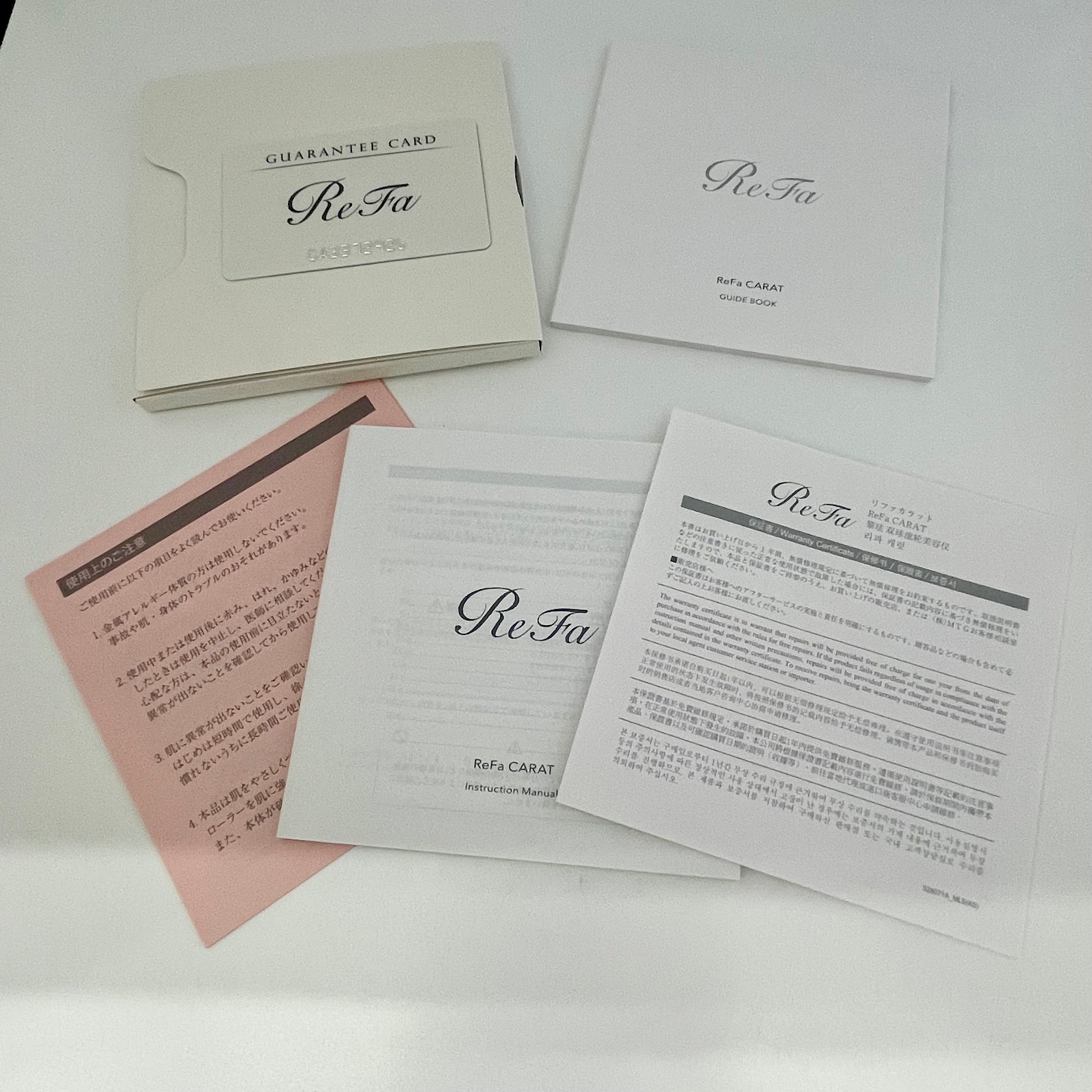 【送料無料】_ReFa _(リファ)_ReFa CARAT_(リファカラット) _美顔ローラー_PEC−L1706_中古品