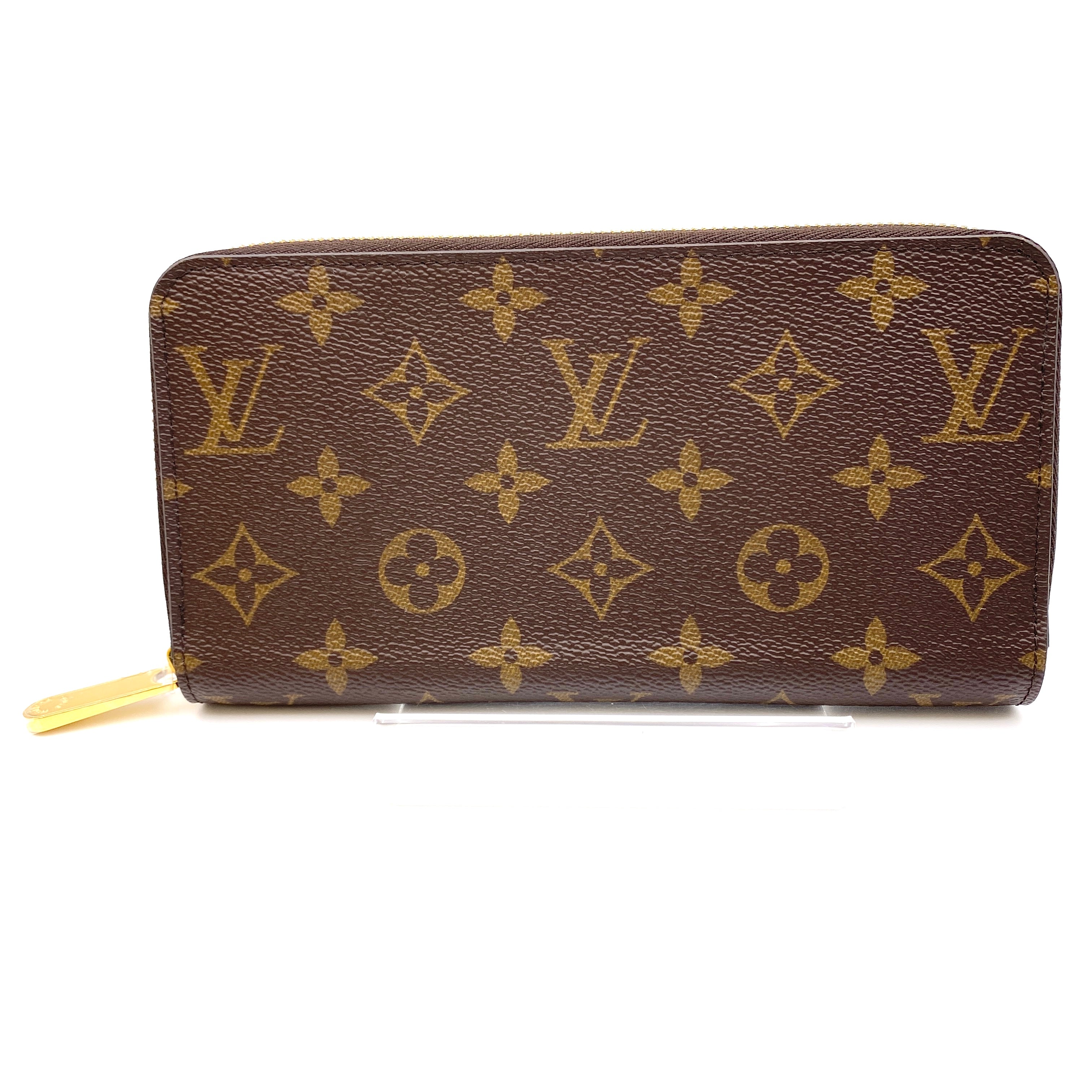 【送料無料】_ LOUIS VUITTON_(ルイヴィトン)_モノグラム ジッピーウォレット_ M41895 フューシャ_ 未使用品