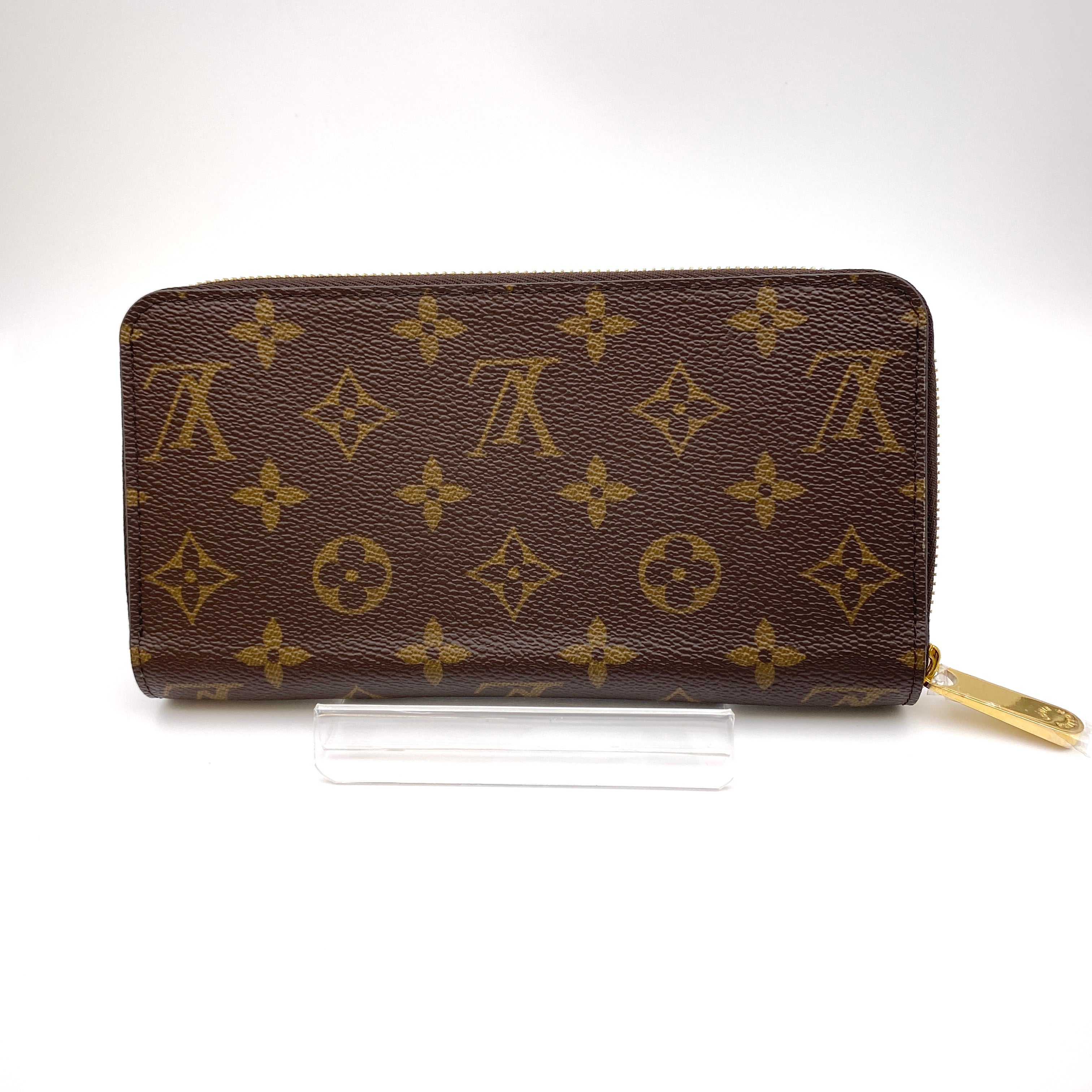 【送料無料】_ LOUIS VUITTON_(ルイヴィトン)_モノグラム ジッピーウォレット_ M41895 フューシャ_ 未使用品