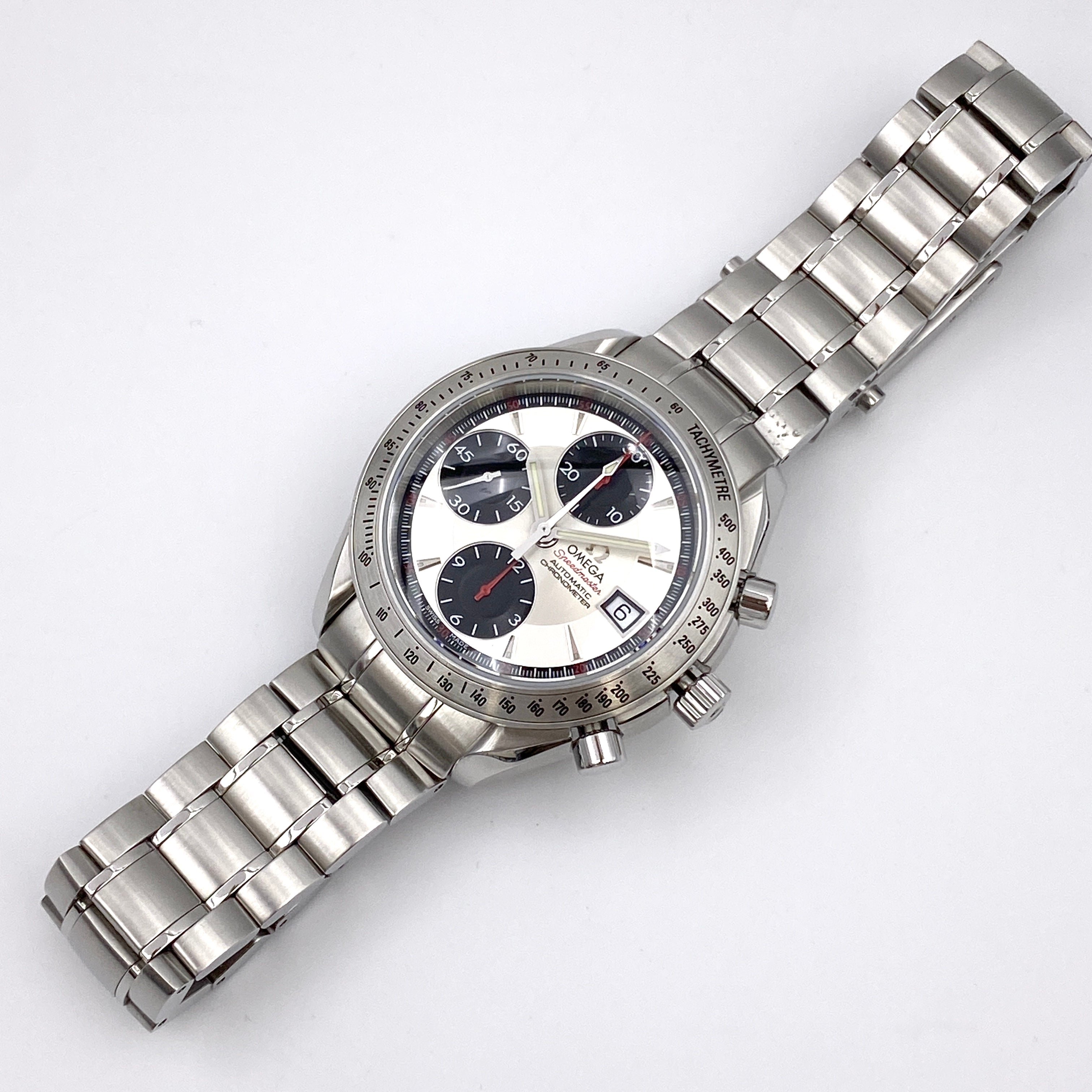 【送料無料】_ OMEGA_(オメガ)_スピードマスター デイト40㎜ _3211.31.00_ 中古品