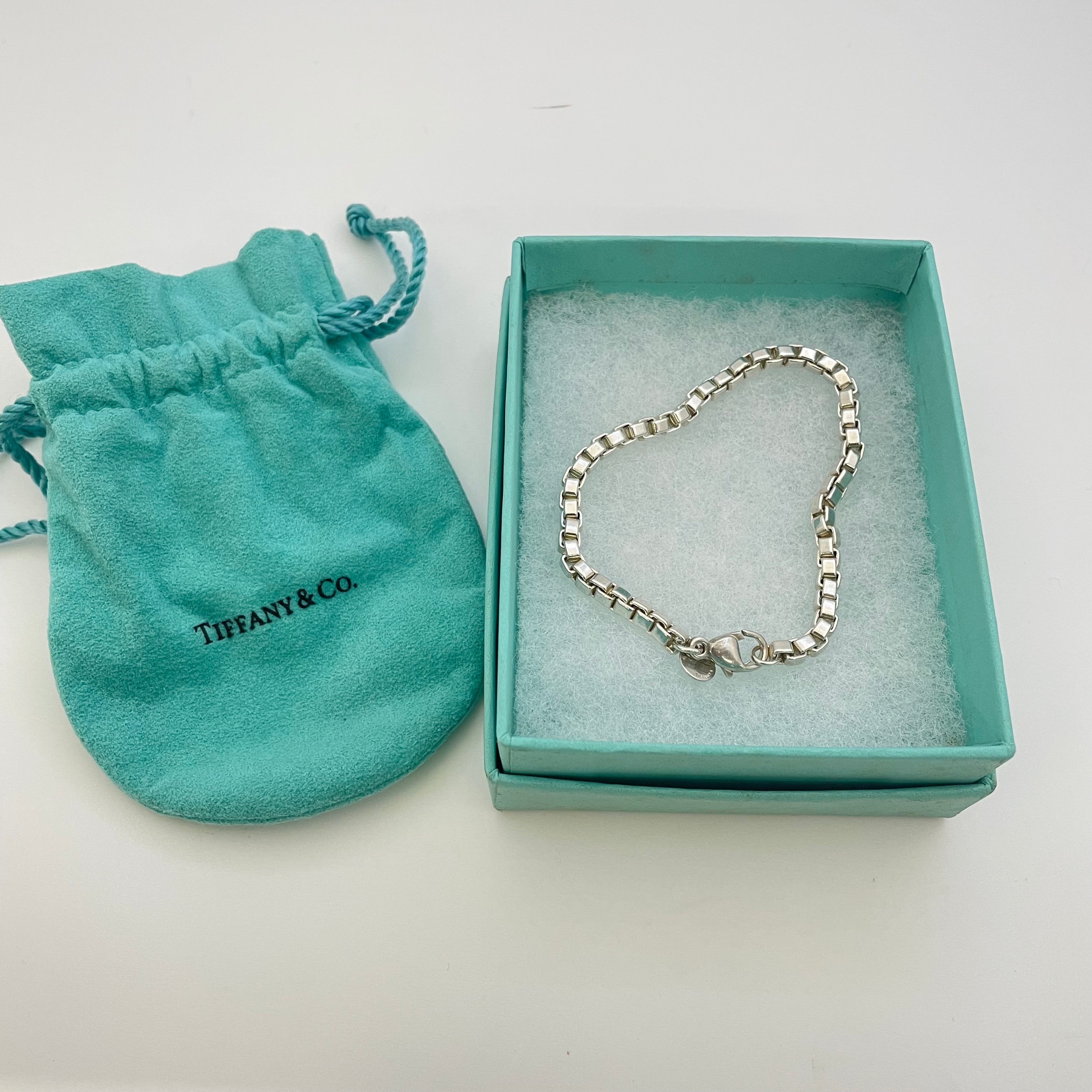 TIFFANY&Co_(ティファニー)_ベネチアン リンク ブレスレット _SV925/19cm_中古品