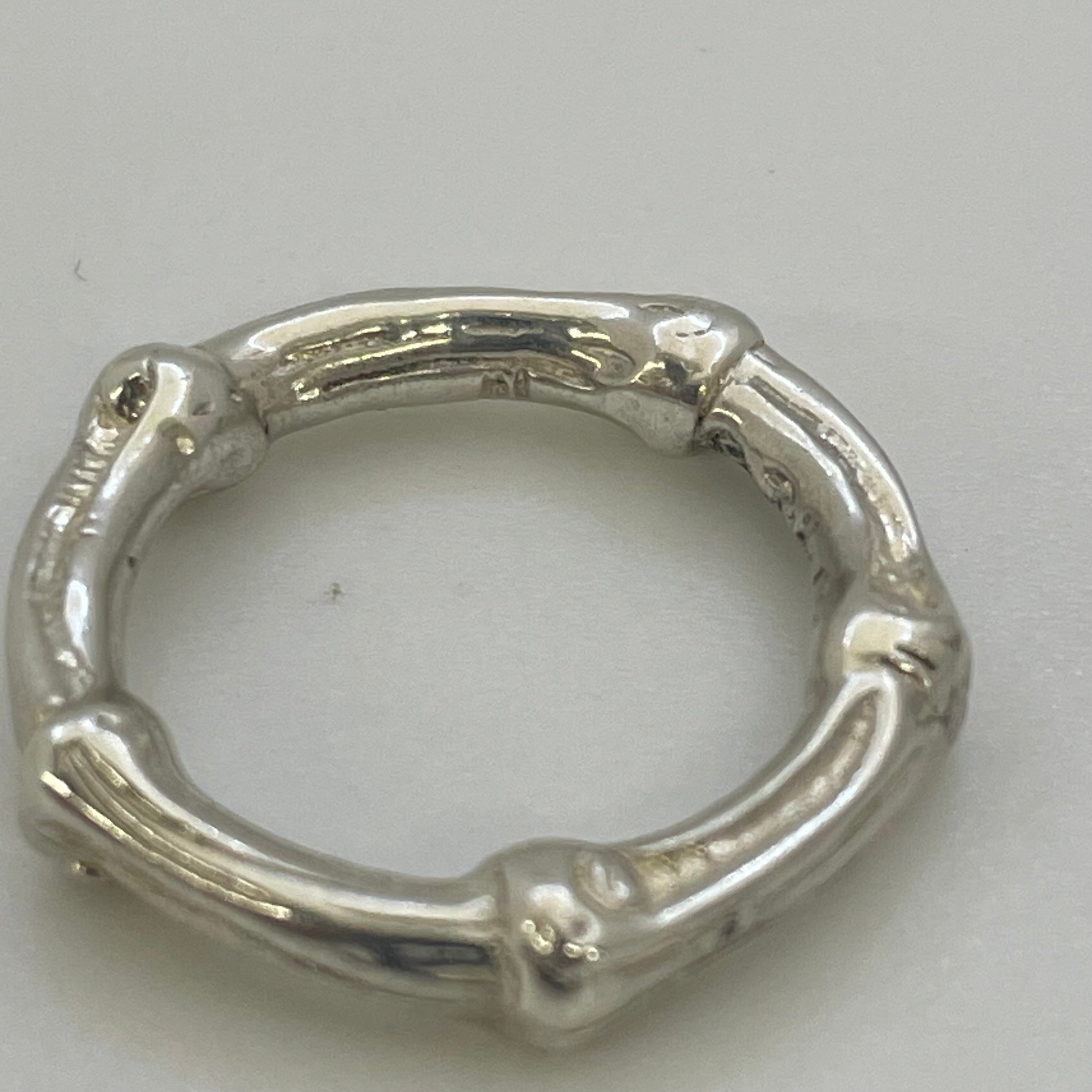 【送料無料】_ TIFFANY&Co_(ティファニー)_バンブーリング(指輪)_SV925/9号_中古品