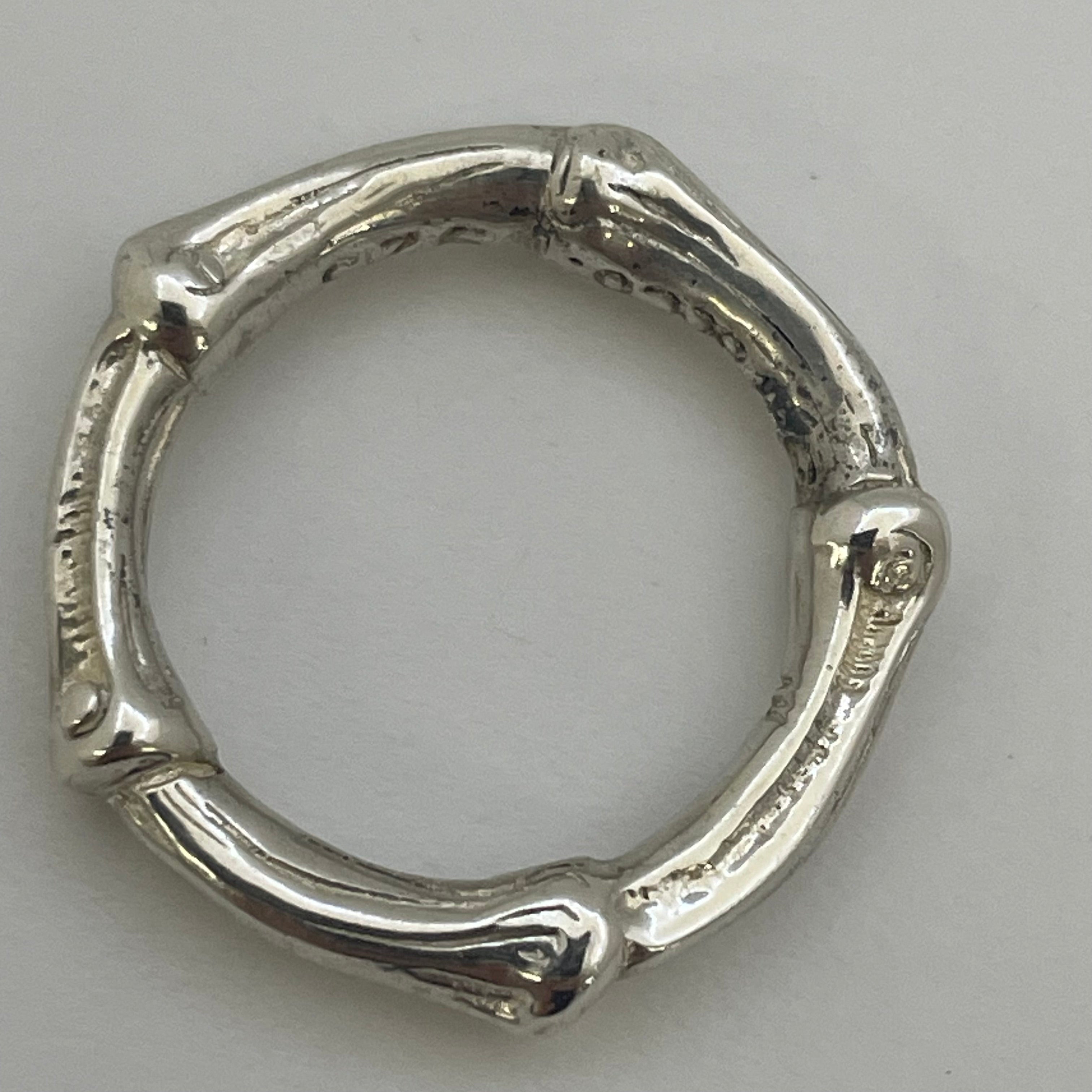 【送料無料】_ TIFFANY&Co_(ティファニー)_バンブーリング(指輪)_SV925/9号_中古品