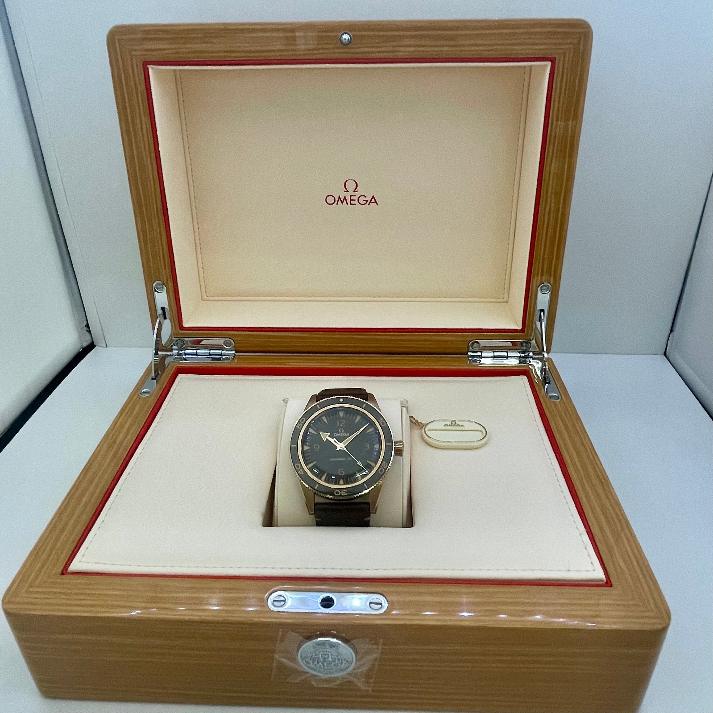 【送料無料】_ OMEGA_(オメガ)_シーマスター 300 _マスター クロノメーター _234.92.41.21.10.00_中古品