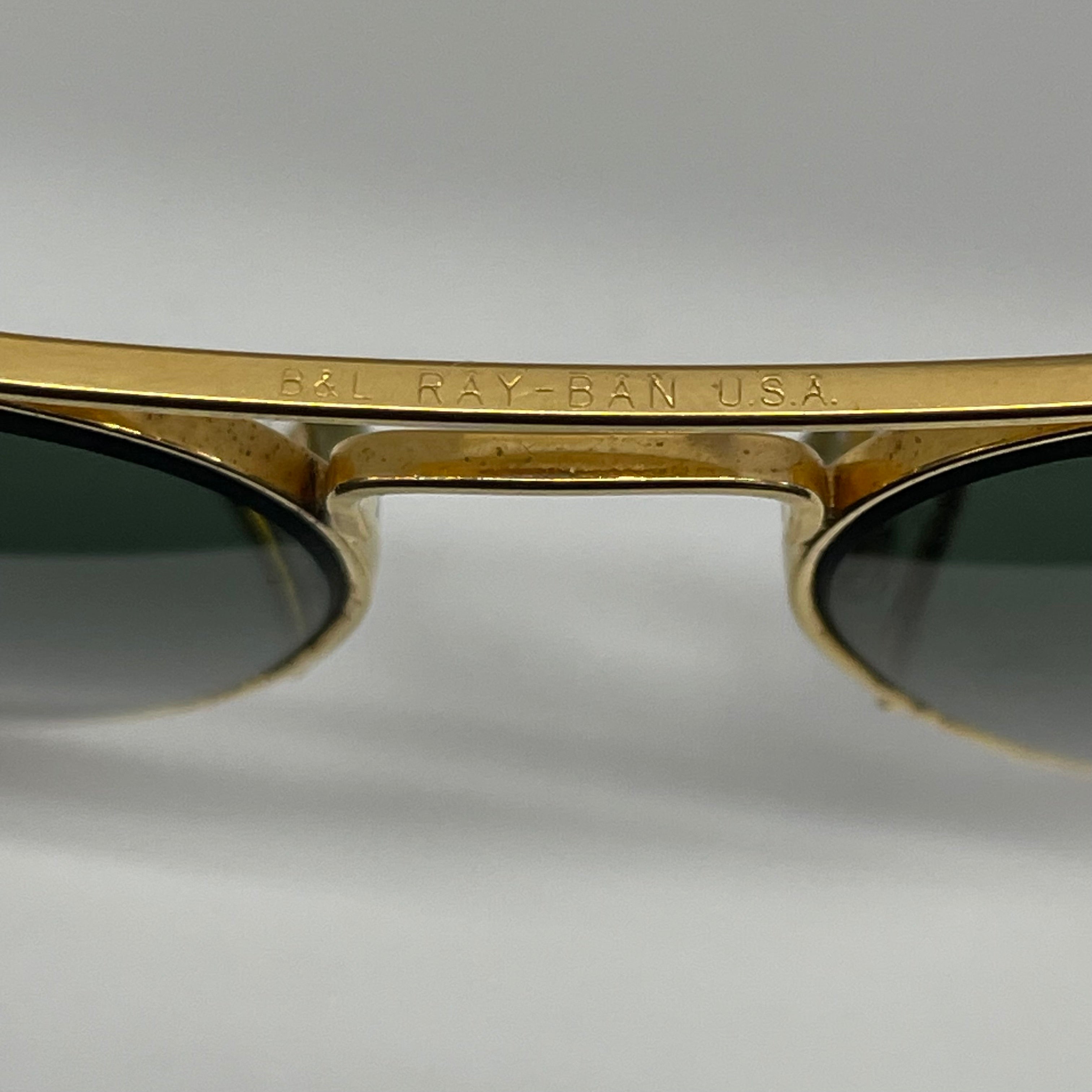 Ray−Ban_(レイバン)_サングラス USA/B&L _アビエーター 58□14 _中古品