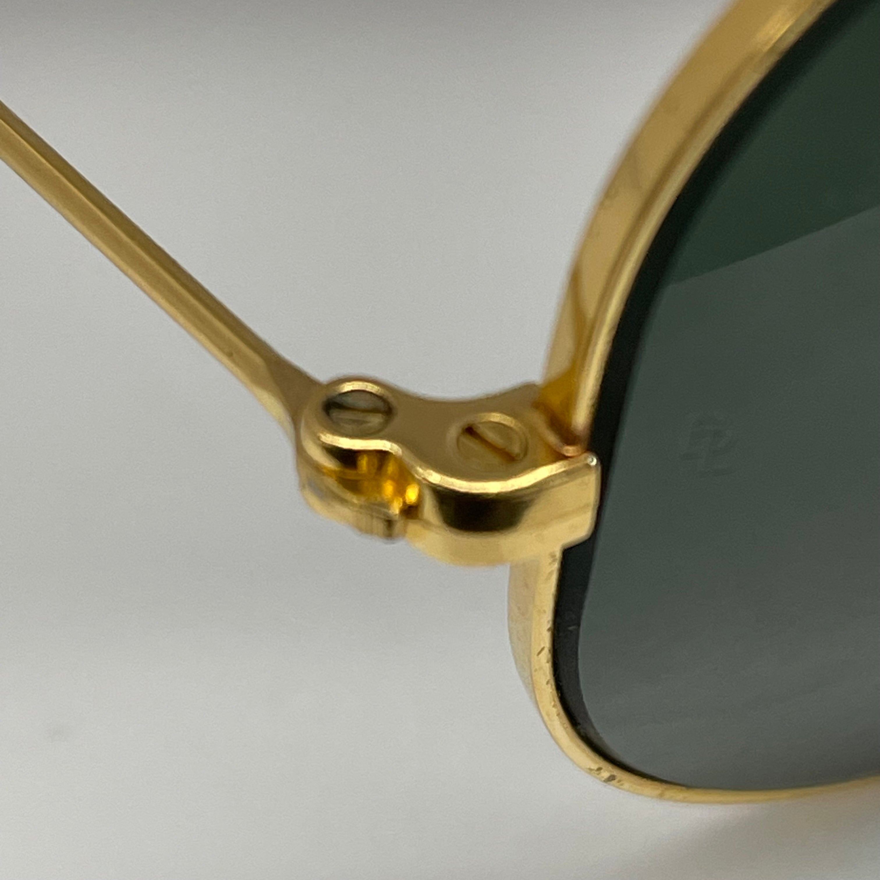 Ray−Ban_(レイバン)_サングラス USA/B&L _アビエーター 58□14 _中古品