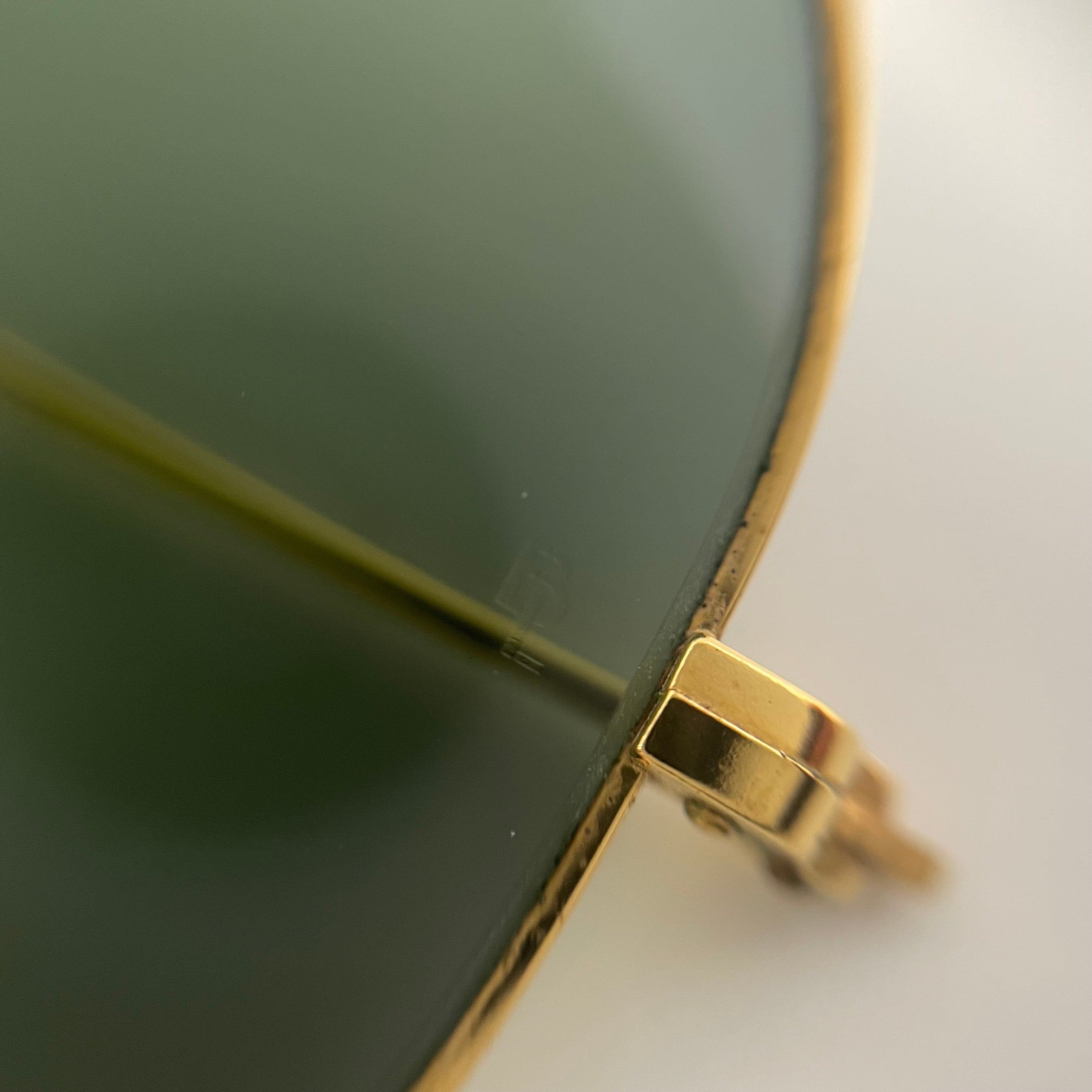 Ray−Ban_(レイバン)_サングラス USA/B&L _アビエーター 58□14 _中古品