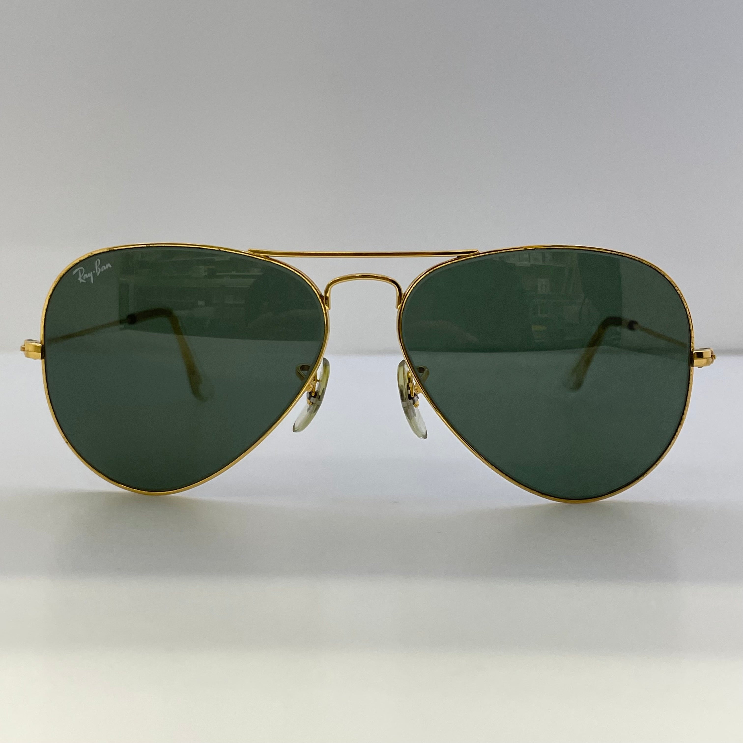 Ray−Ban_(レイバン)_サングラス USA/B&L _アビエーター 58□14 _中古品