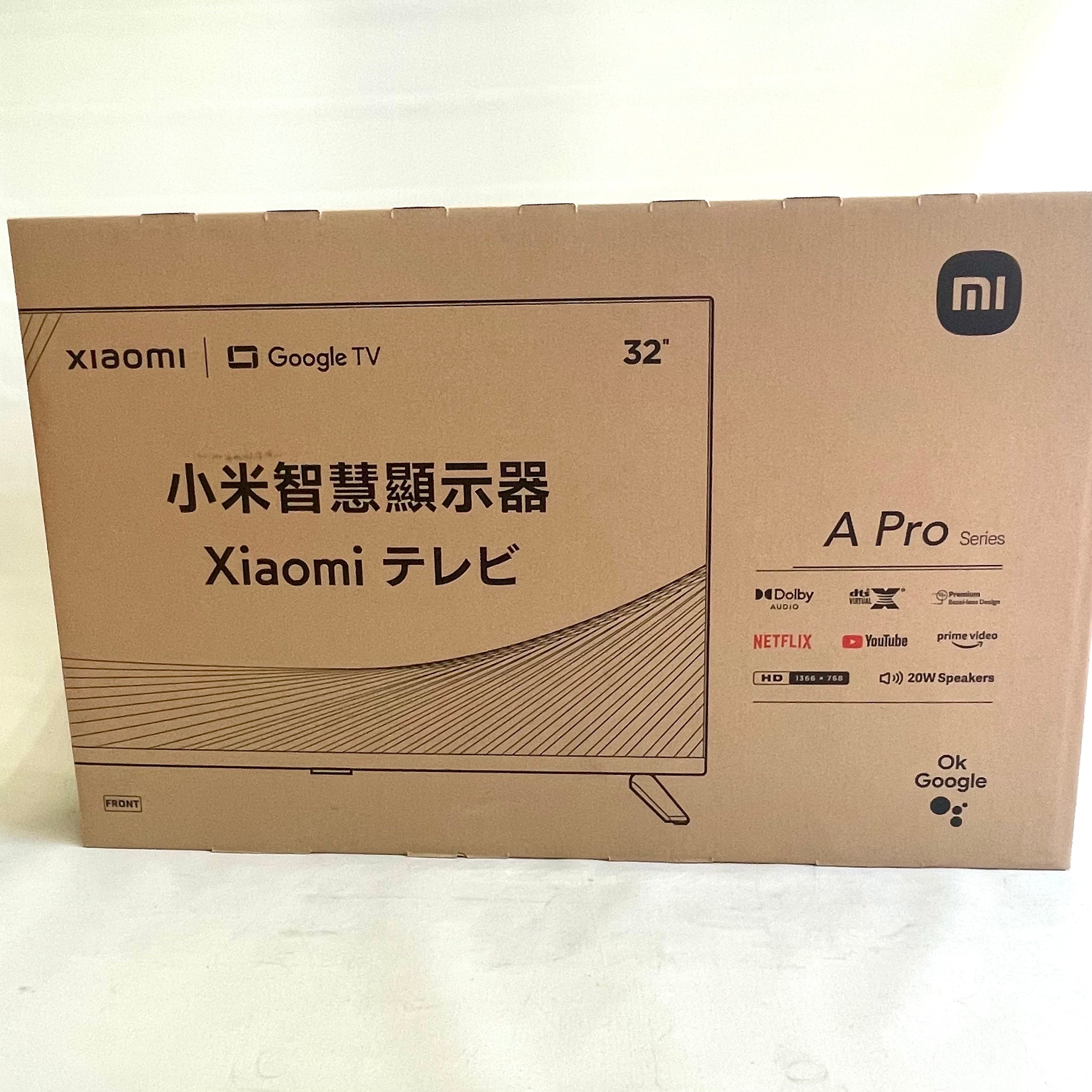 【送料無料】_ Xiaomi _(シャオミ)_チューナーレスTV A Pro 32 _L32M8-A2TWN_新品