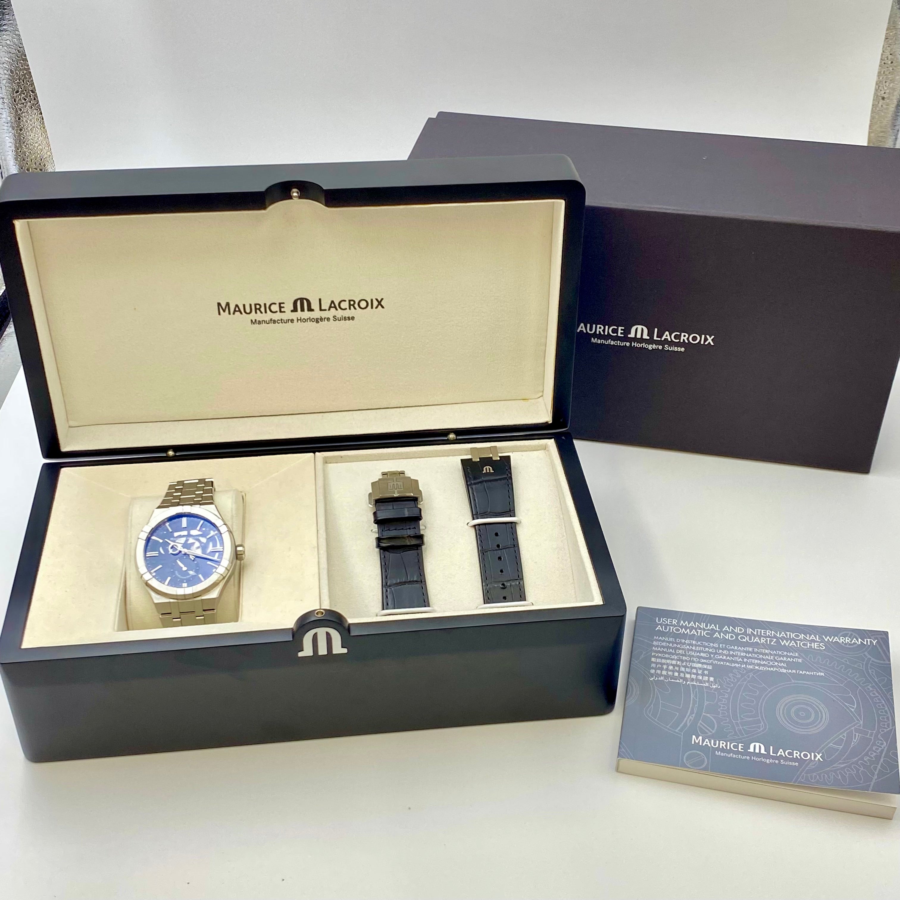 【送料無料】_MAURICE LACROIX_(モーリスラクロア)_アイコン マーキュリー _AI6088-SS002-030-1 _中古品