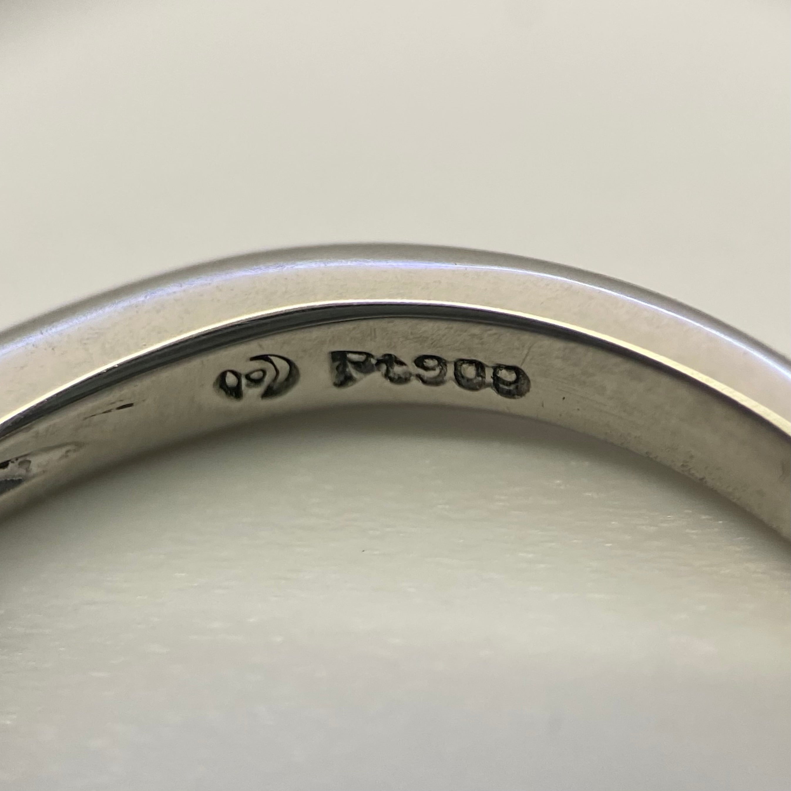 【送料無料】_TASAKI_(田崎)_パール約8.0㎜ FD0.07ct_Pt900リング(指輪) _中古品