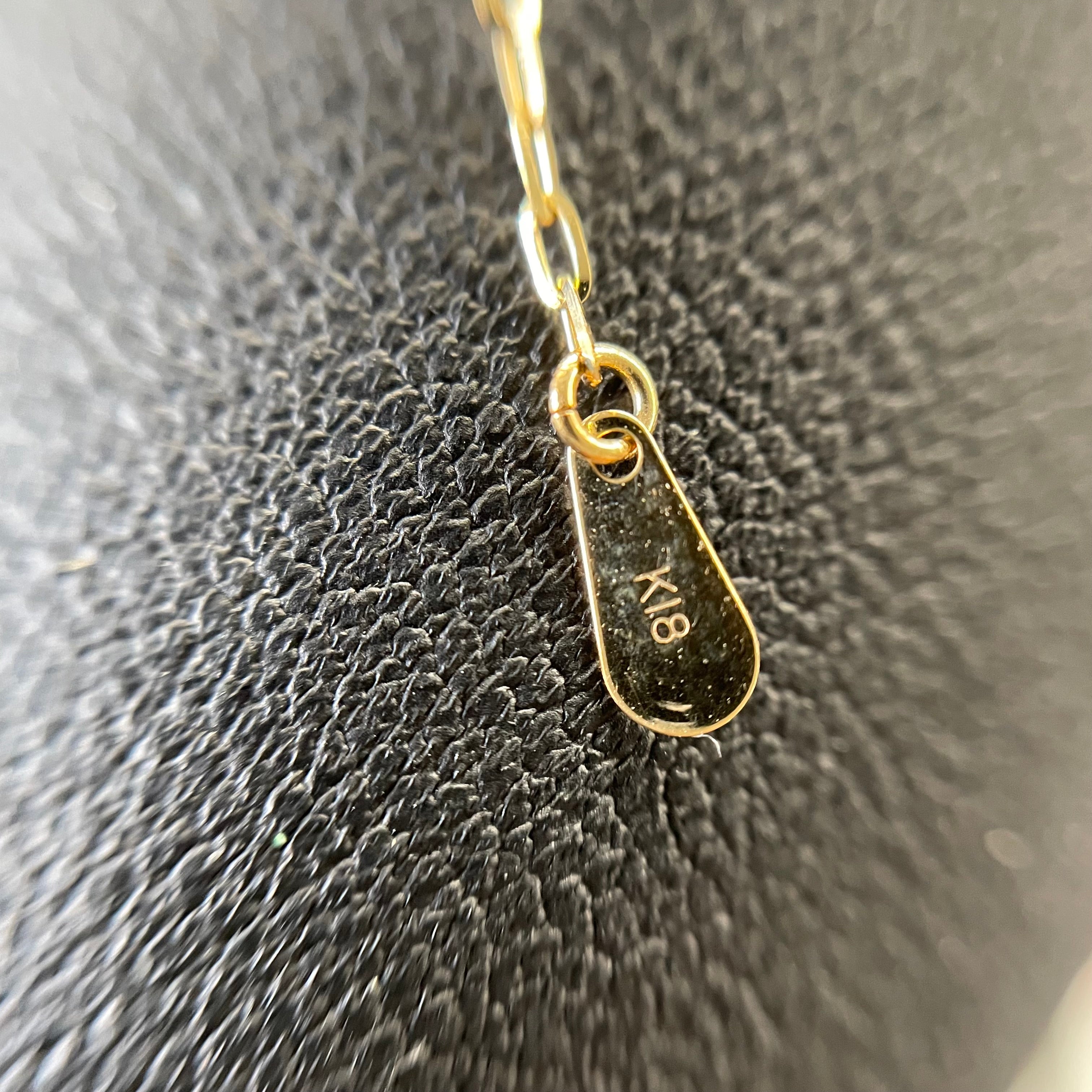 ノンブランド_ダイヤモンドネックレス _K18/K18WG 6.1g/FD0.2ct_中古品