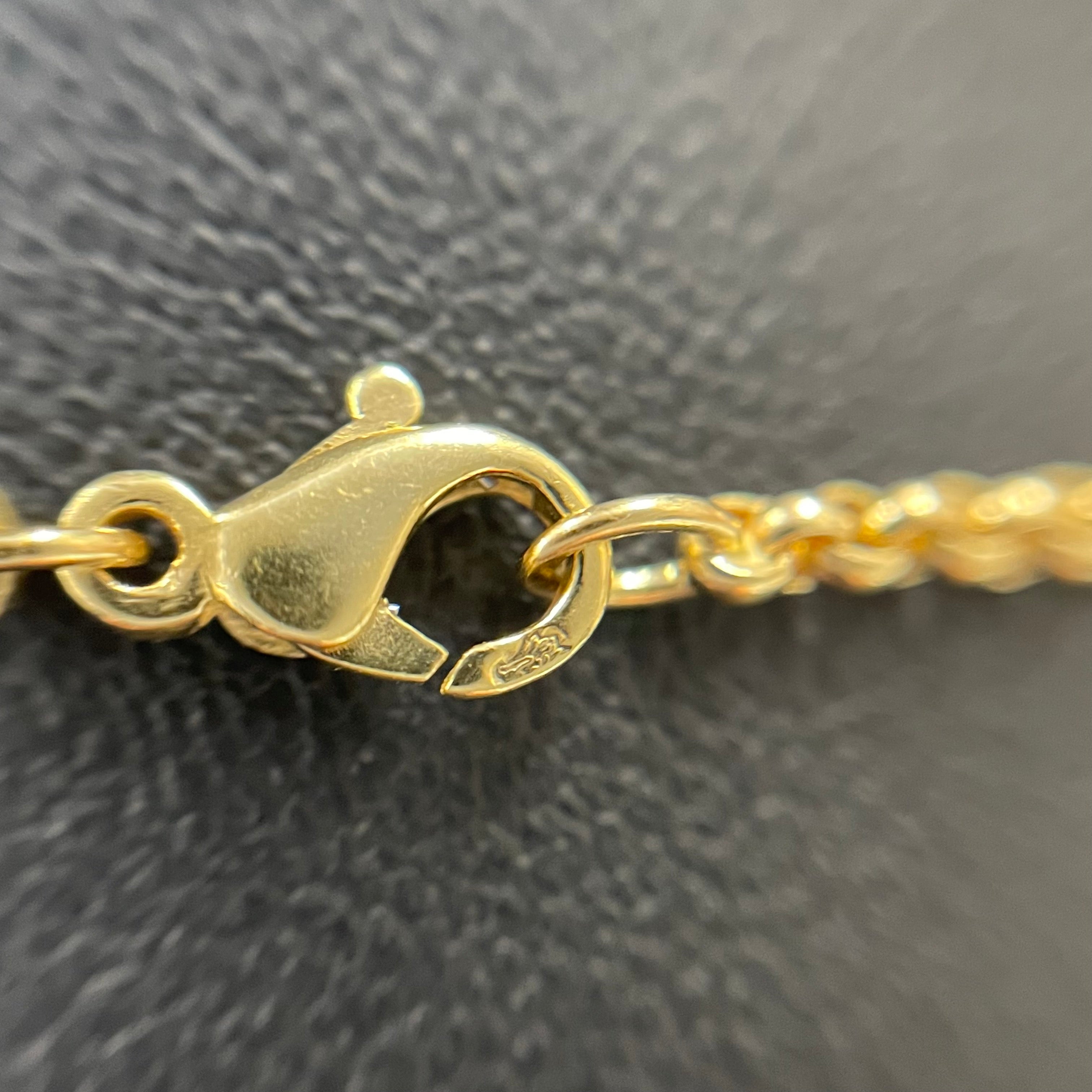 【送料無料】_ Chopard_(ショパール)_ハッピーダイヤモンド バタフライ_ K18ネックレス _中古品