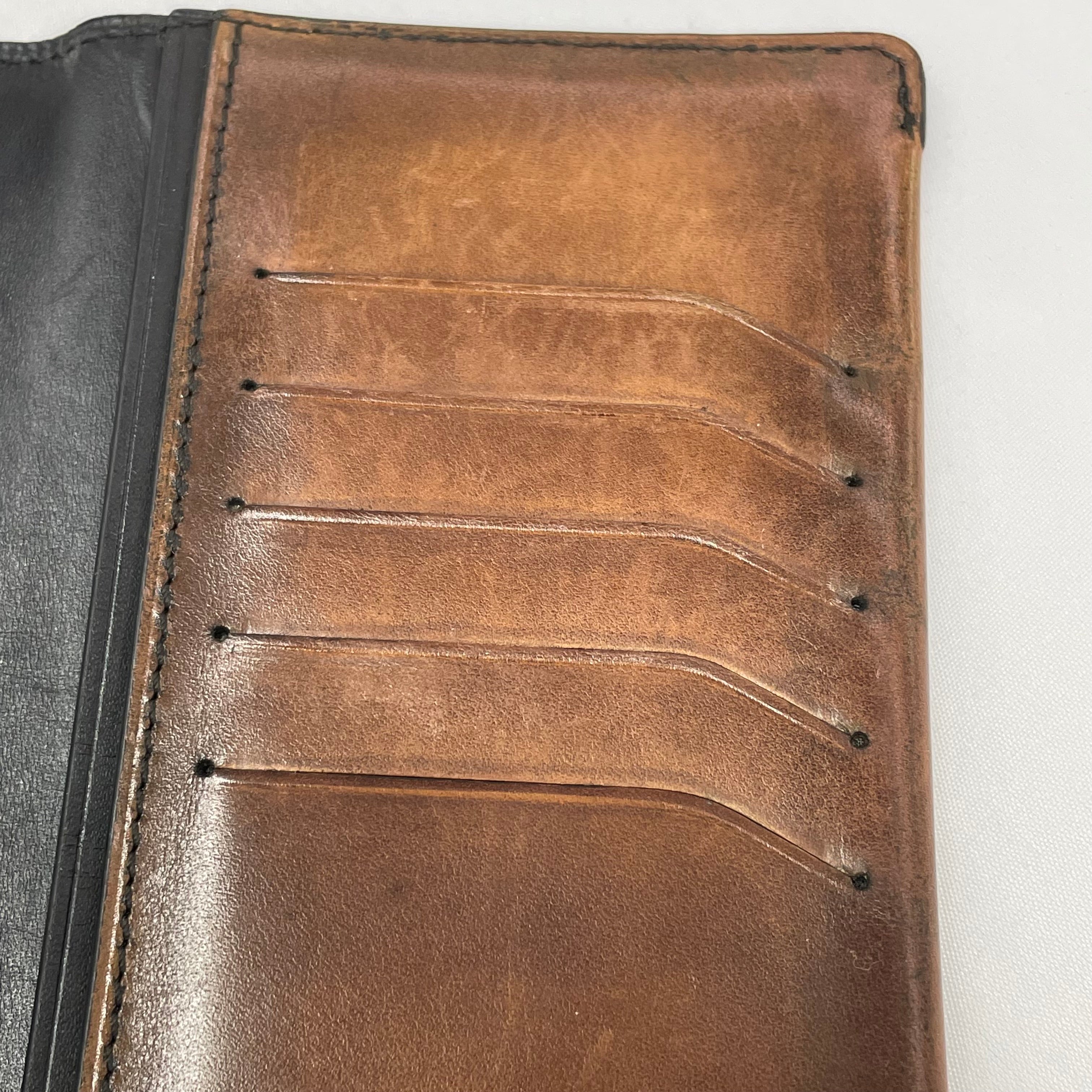 【送料無料】_ Berluti_(ベルルッティ)_エスパス スクリットレザー_ ロングウォレット_中古品
