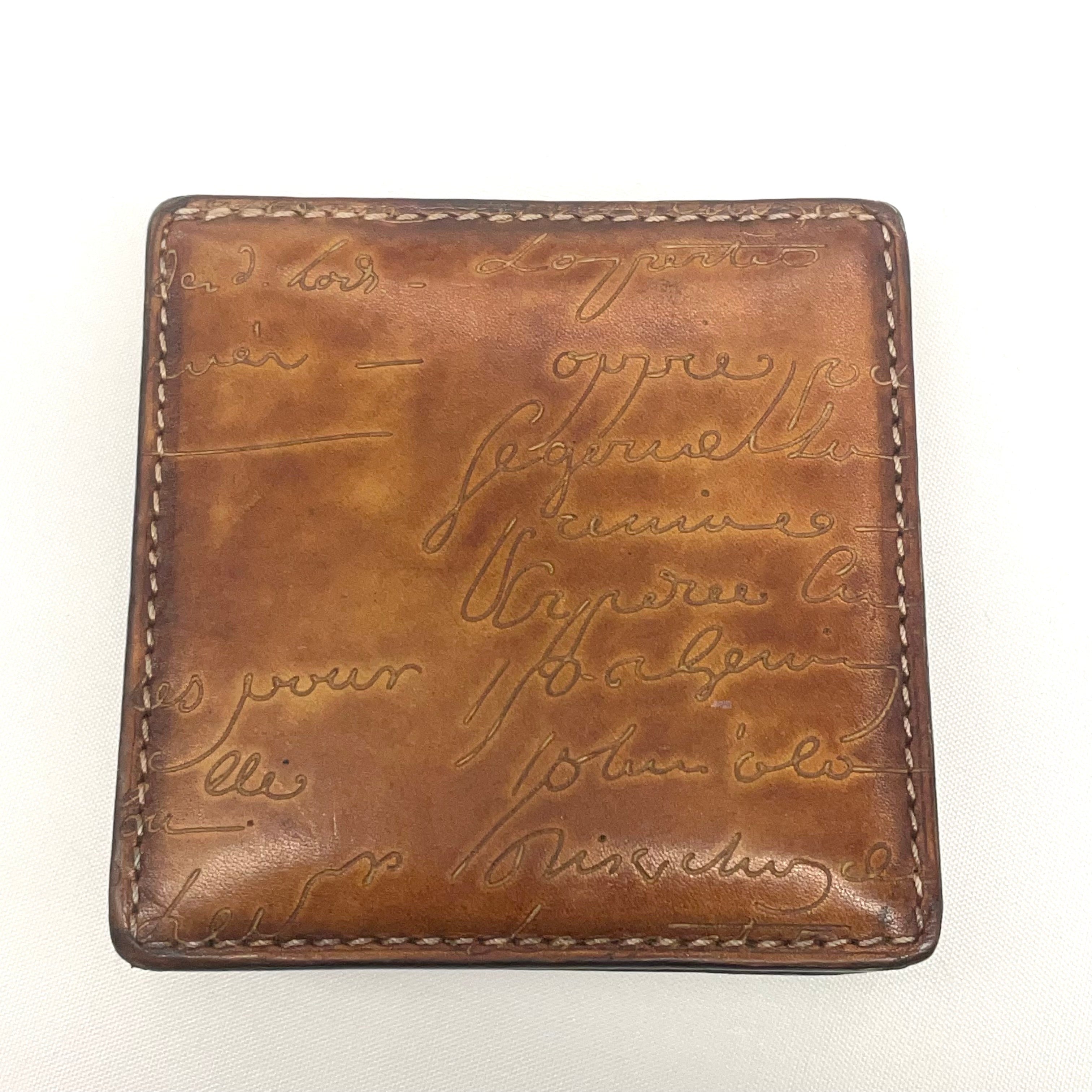 Berluti_(ベルルッティ)_カリグラフィ _スクリットレザーコインパース_中古品